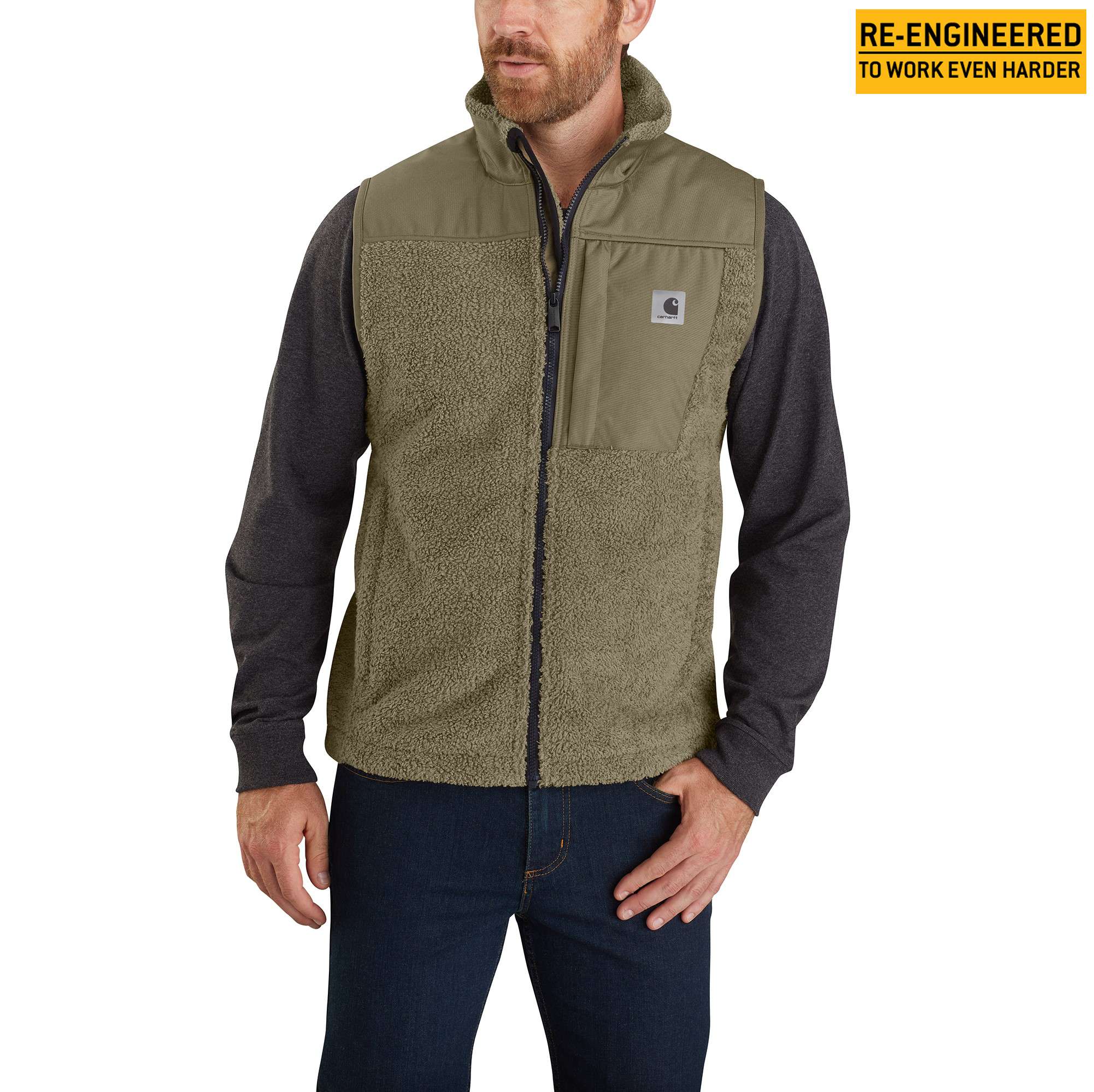 Image of Carhartt Yukon Extremes Wind Fighter Fleece Vest