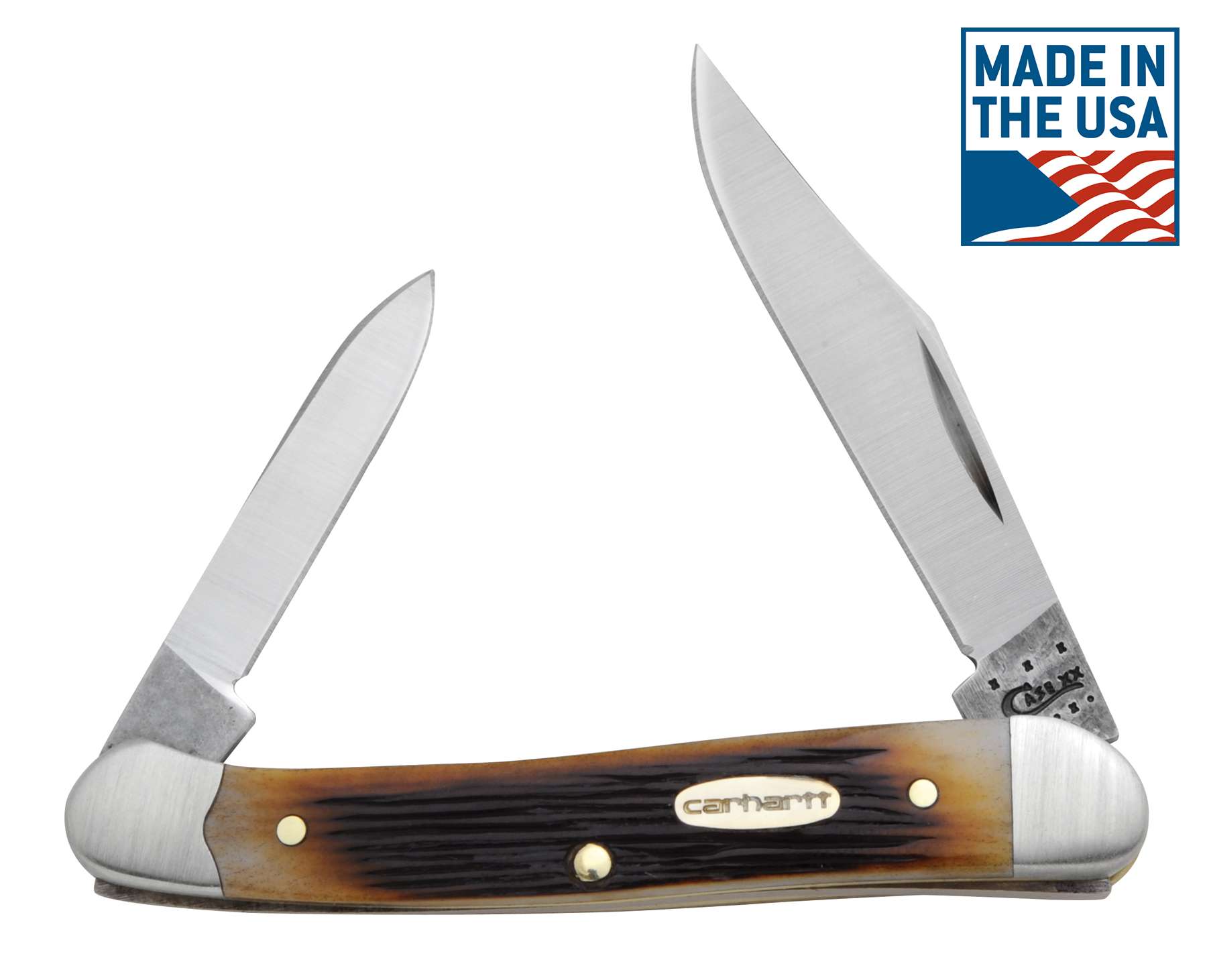 Genuine Bone Molasses  Mini Copperhead Pocket Knife
