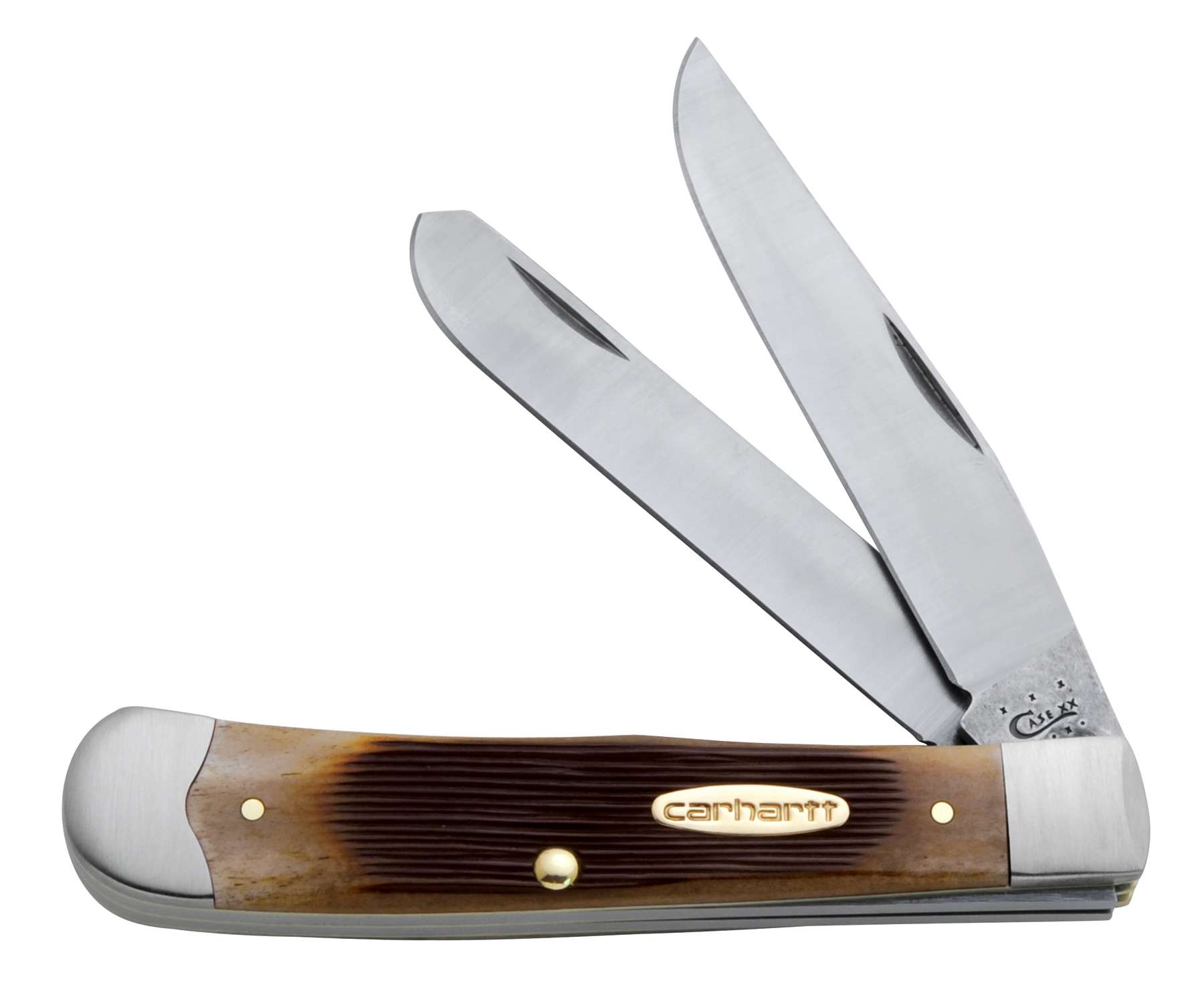 Genuine Bone Molasses Trapper Pocket Knife