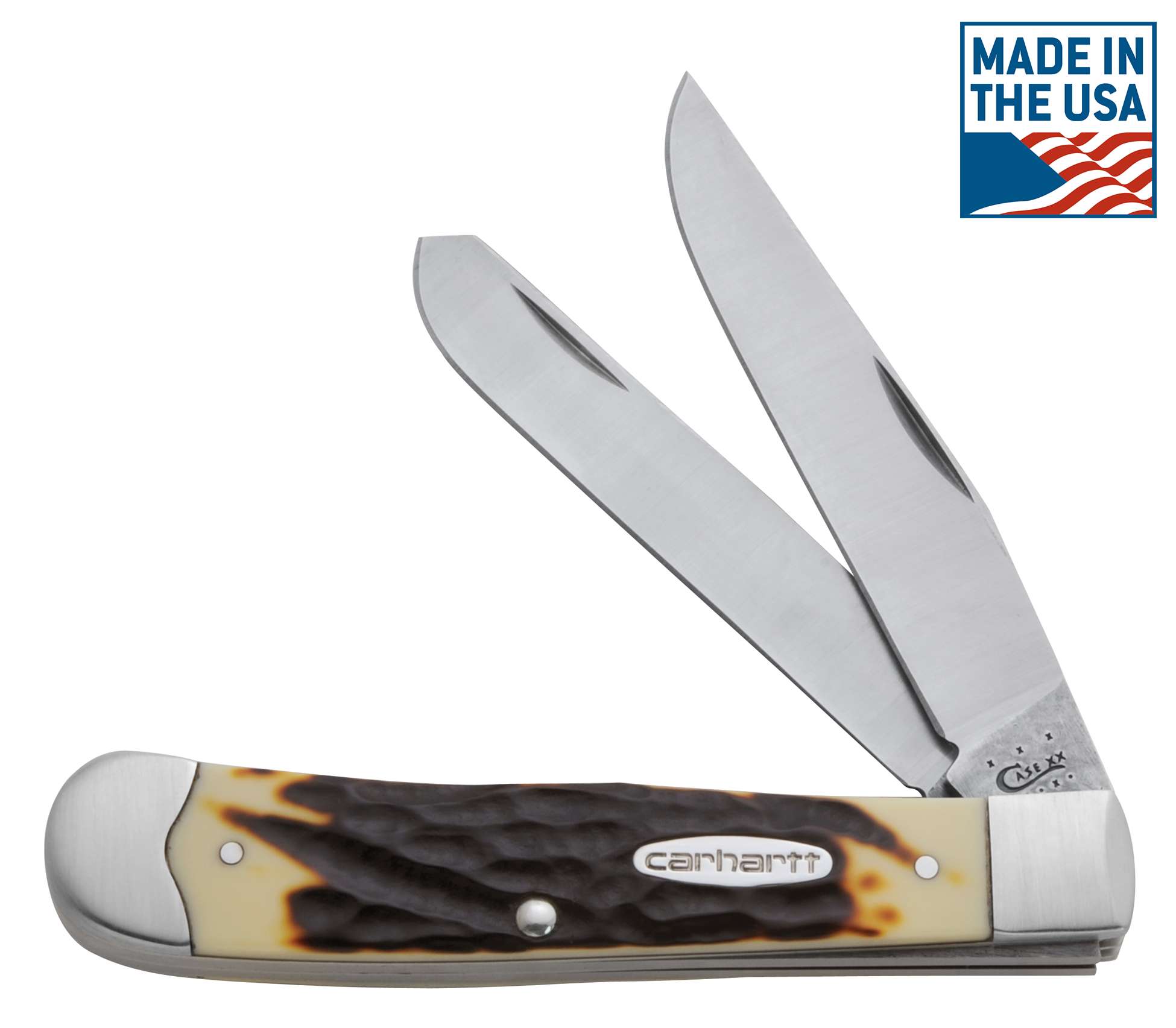Double-Dyed Synthetic 6254 SS Trapper Knife
