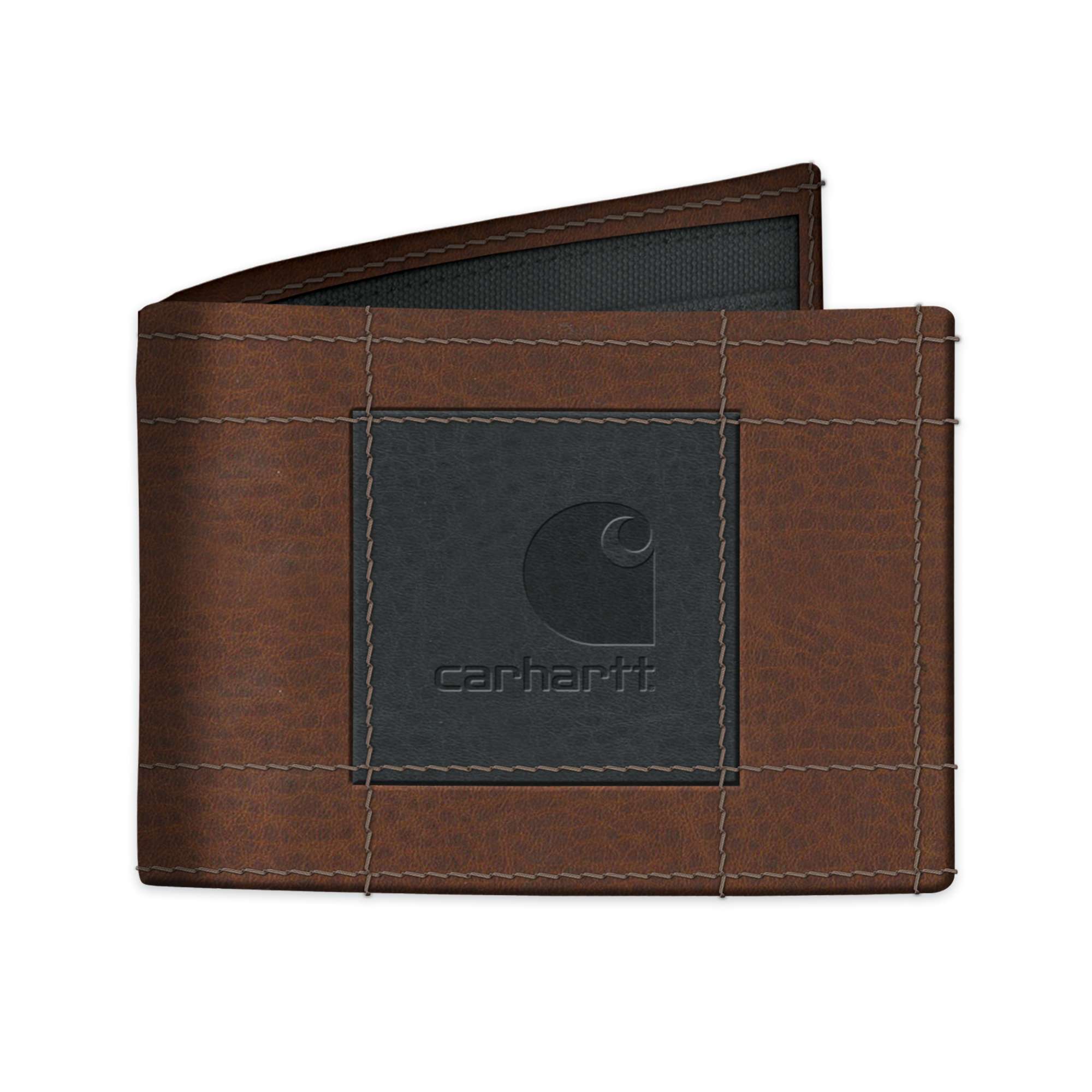 Men's Lightweight Passcase Wallet with Patch