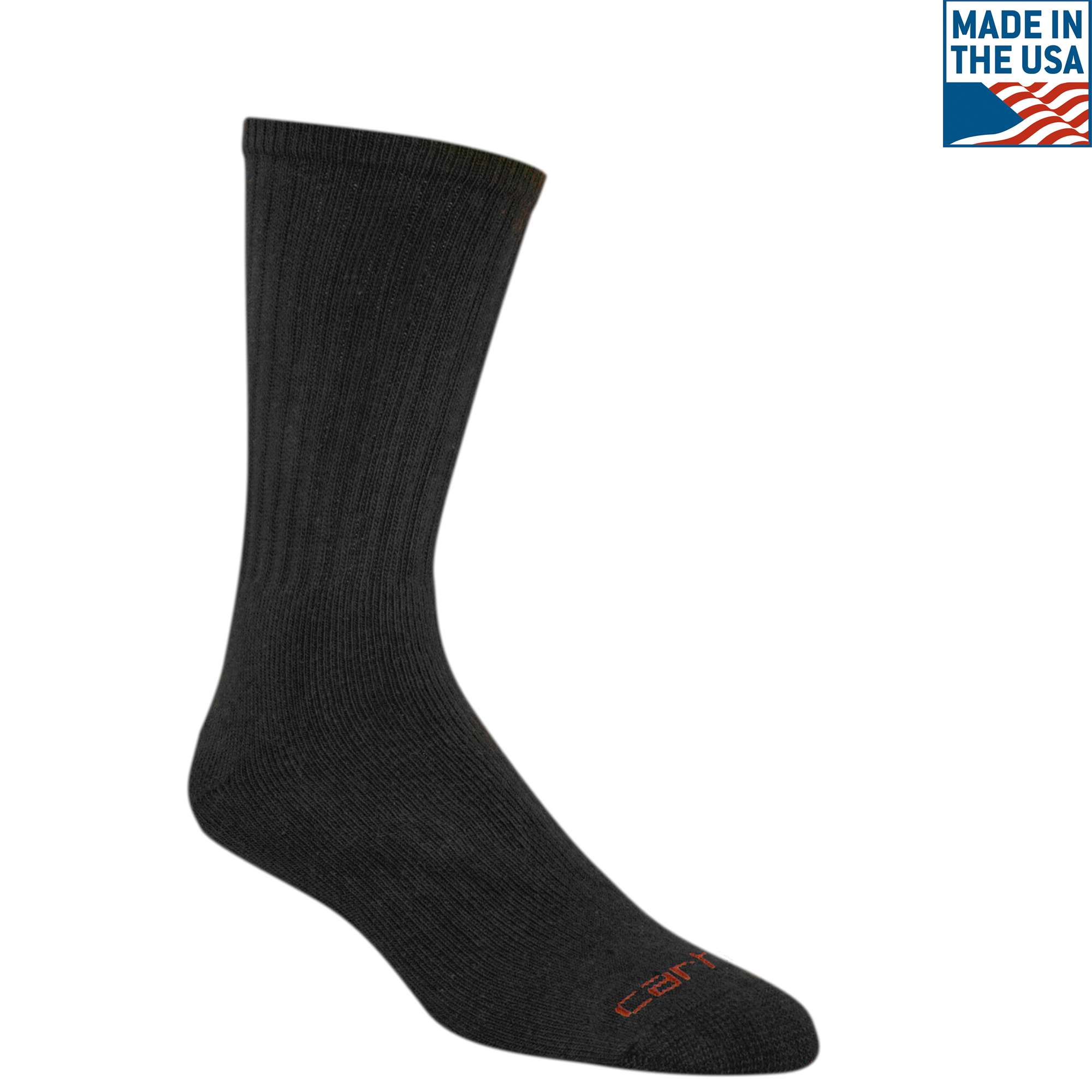 Men&rsquo;s 3 Pack Work Wear Cushioned Crew Sock