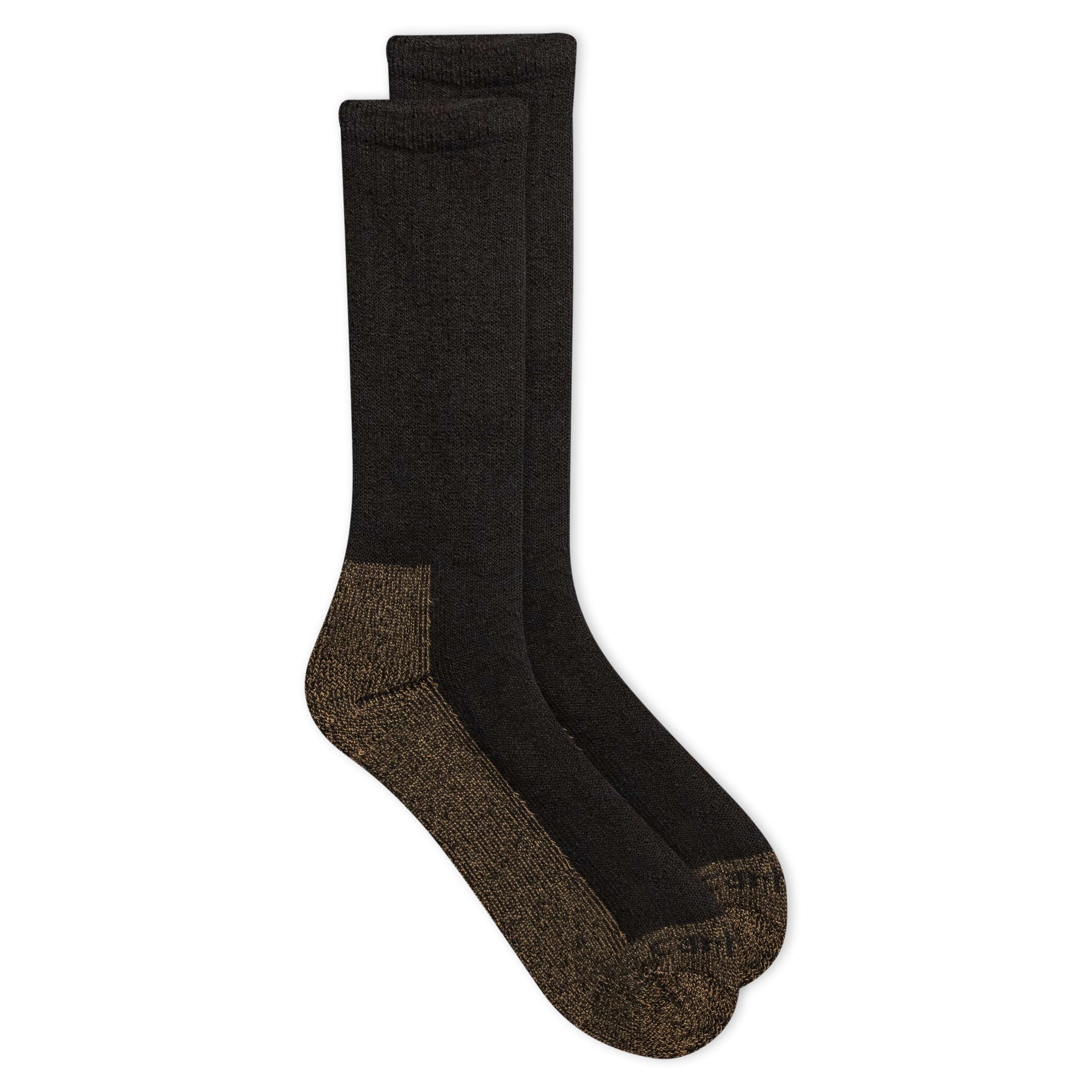 Men's Full Cushion Steel-Toe Synthetic Work Boot Sock