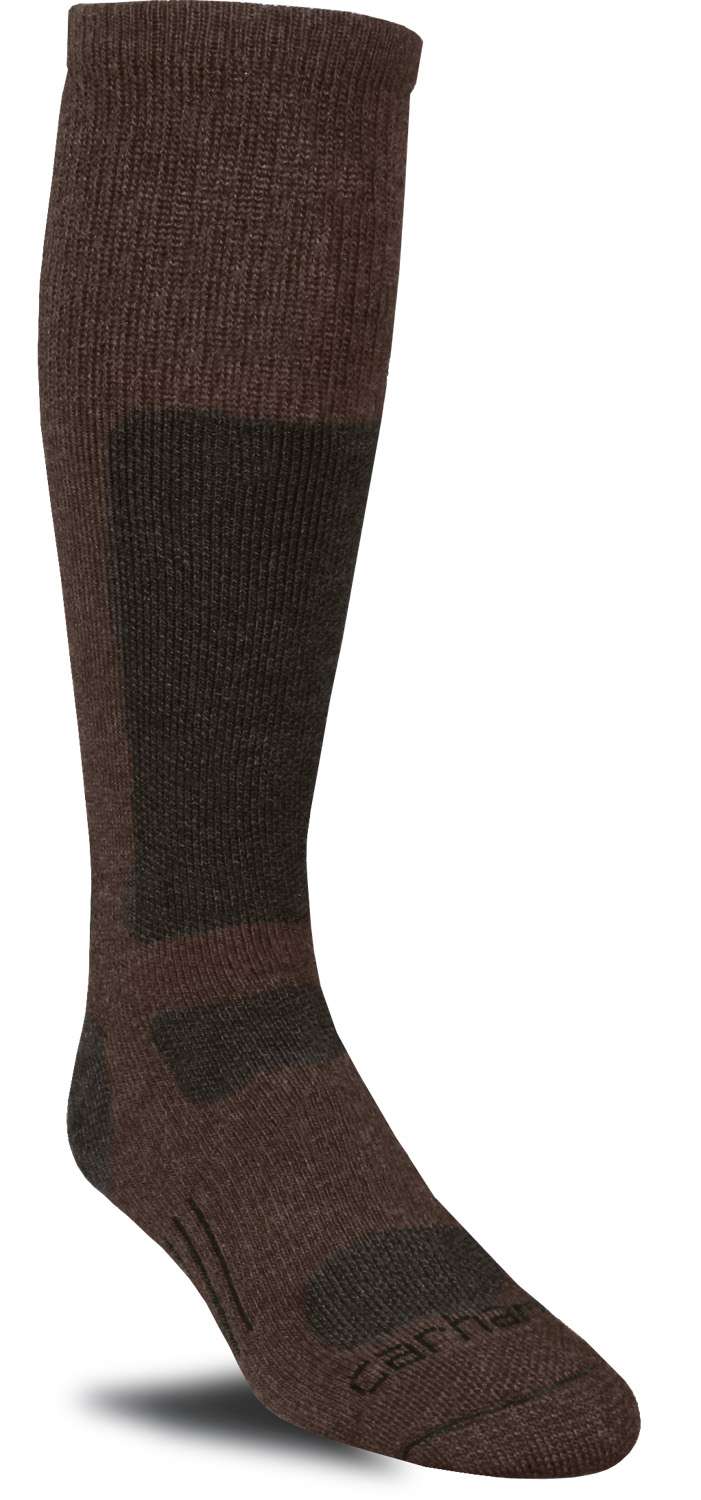 Men�s Shin Protector Extended-Length Boot Sock