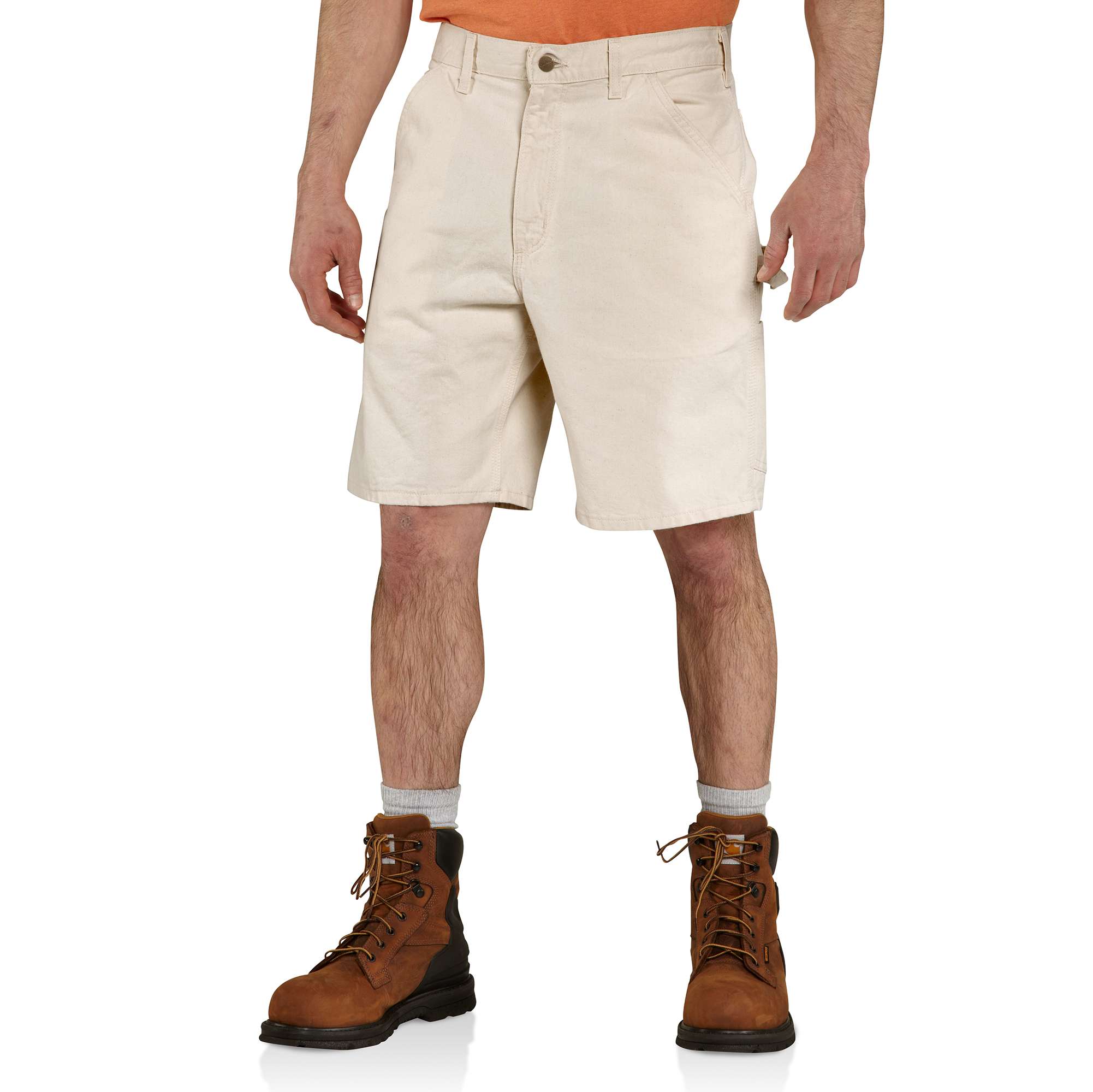 Men's Washed Drill Work Short
