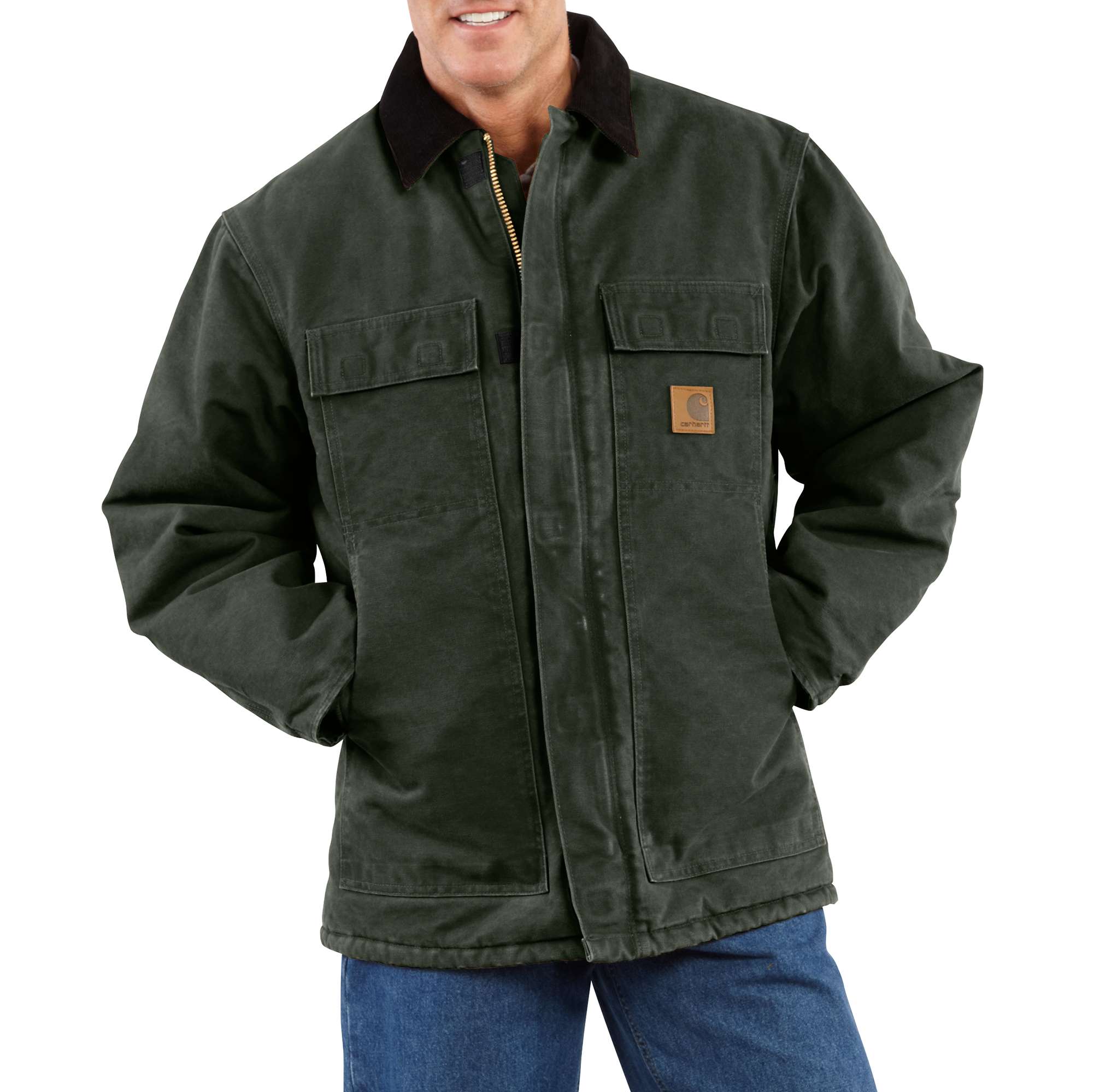 Men's Sandstone Traditional Coat/Arctic Quilt-Lined