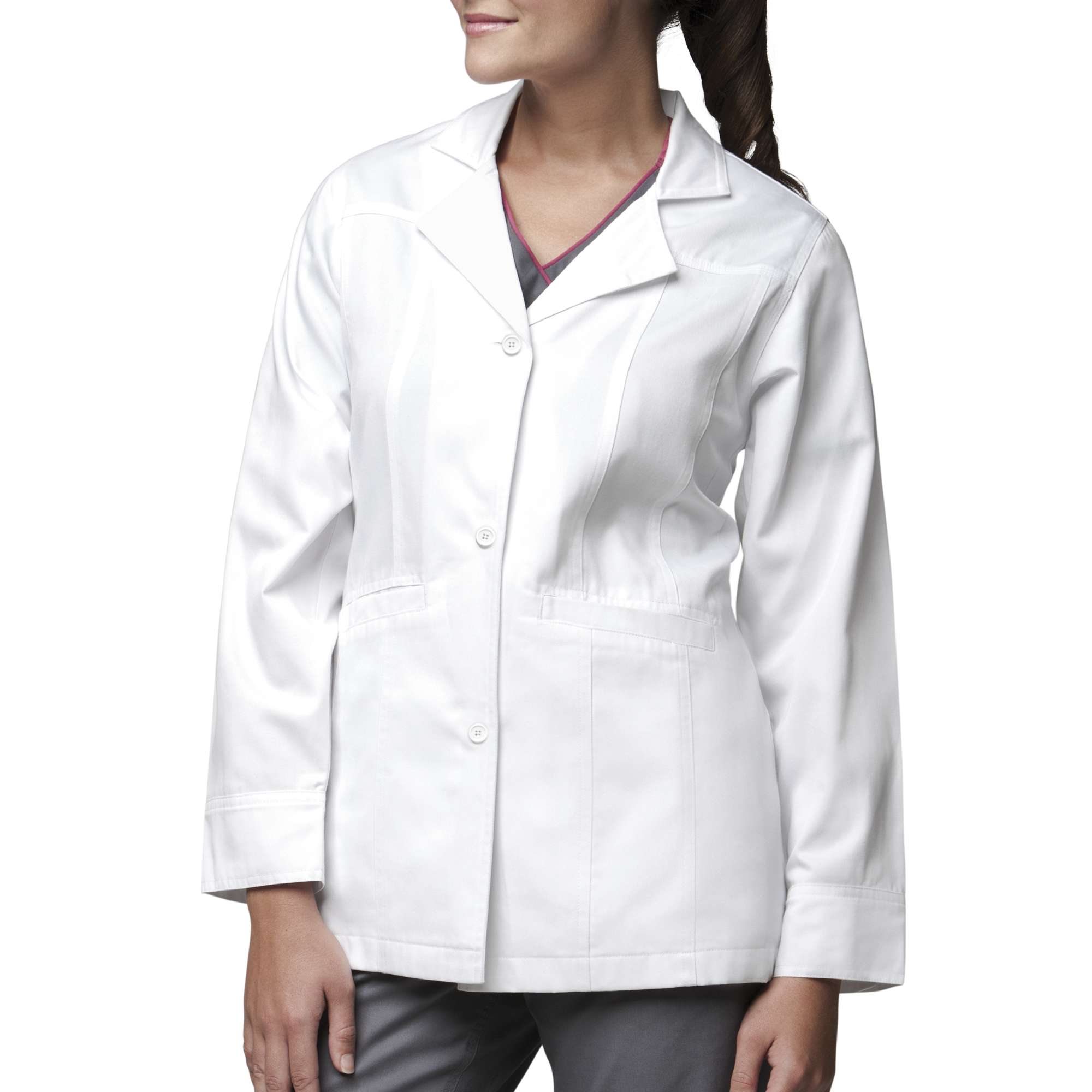 Women's Short Fashion Lab Coat