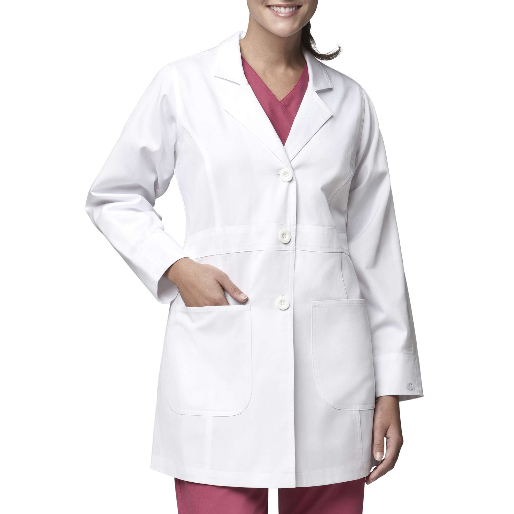 Women's Long Fashion Lab Coat