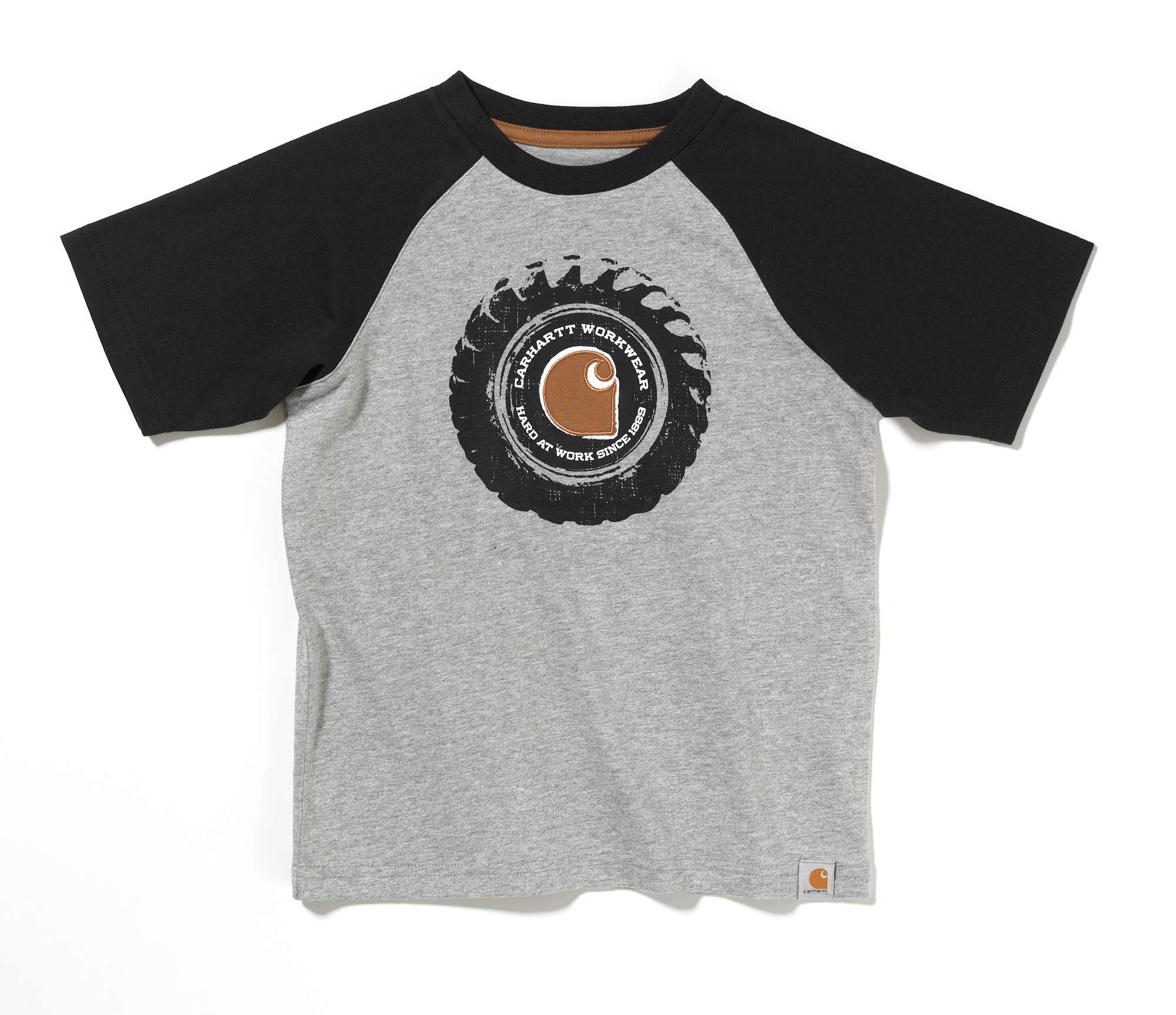 Boys Colorblock Raglan Tee