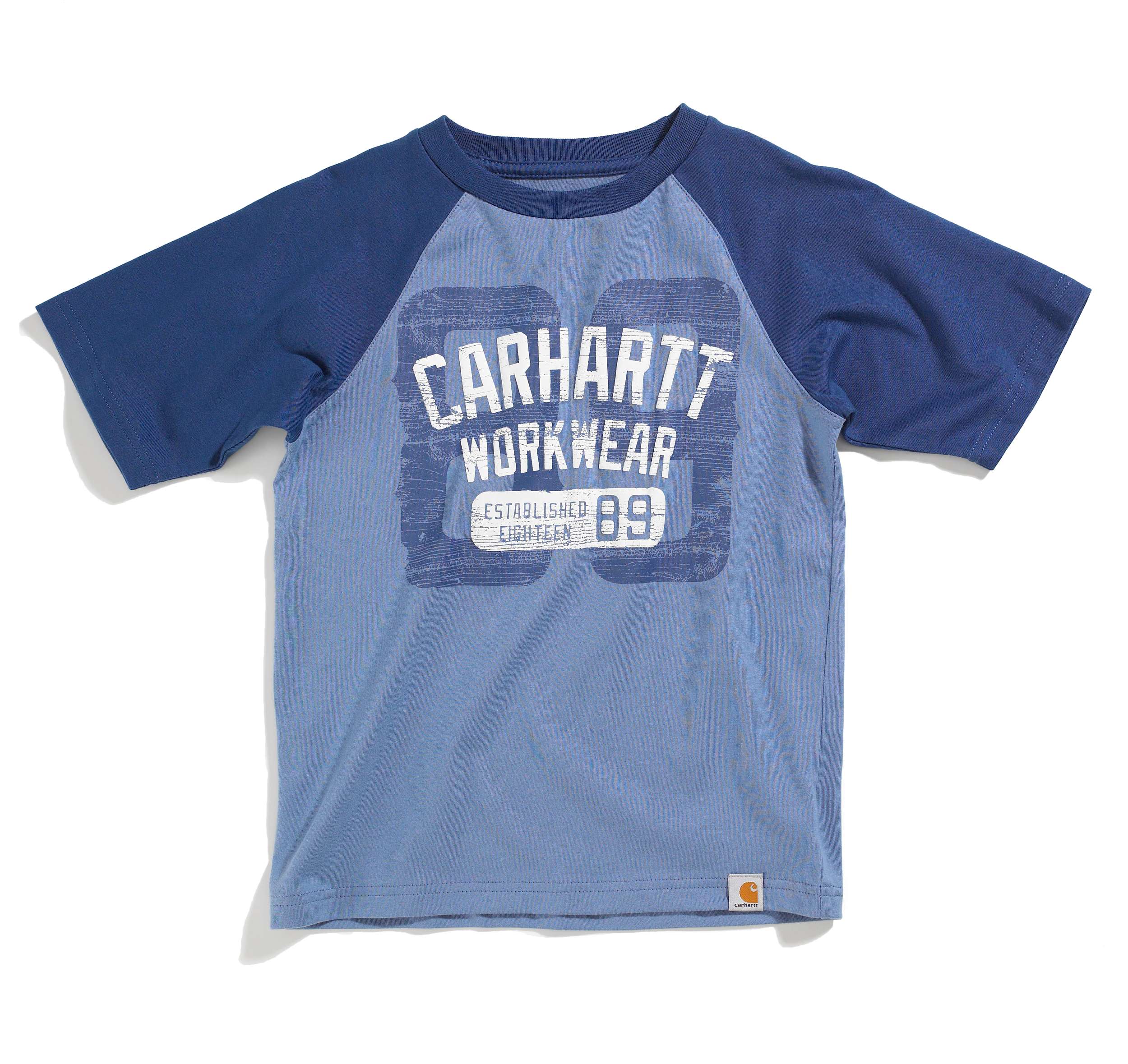 Boys Carhartt 89 Colorblocked Raglan Tee