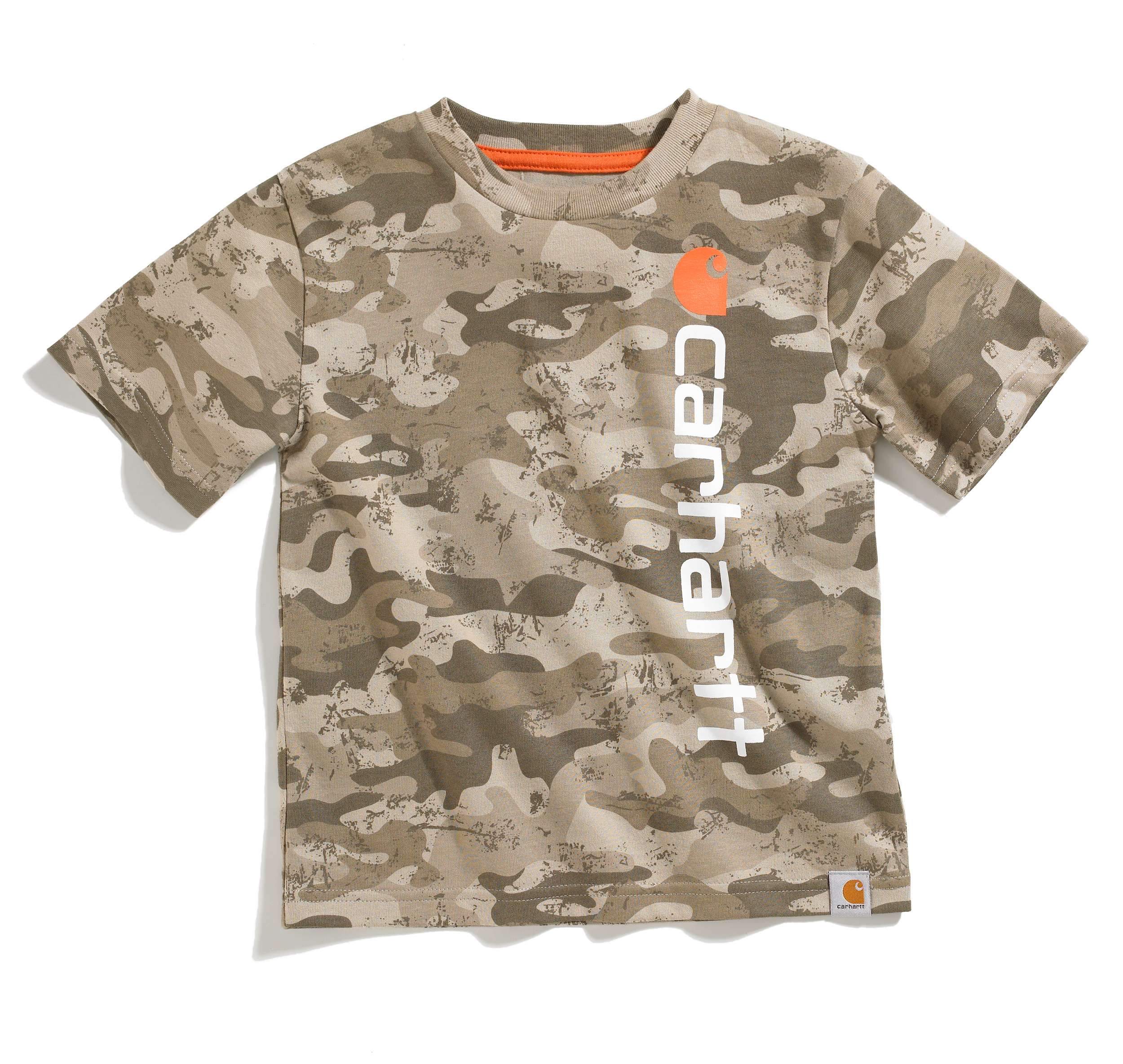 Boys Infant/Toddler Camo Brown Tee