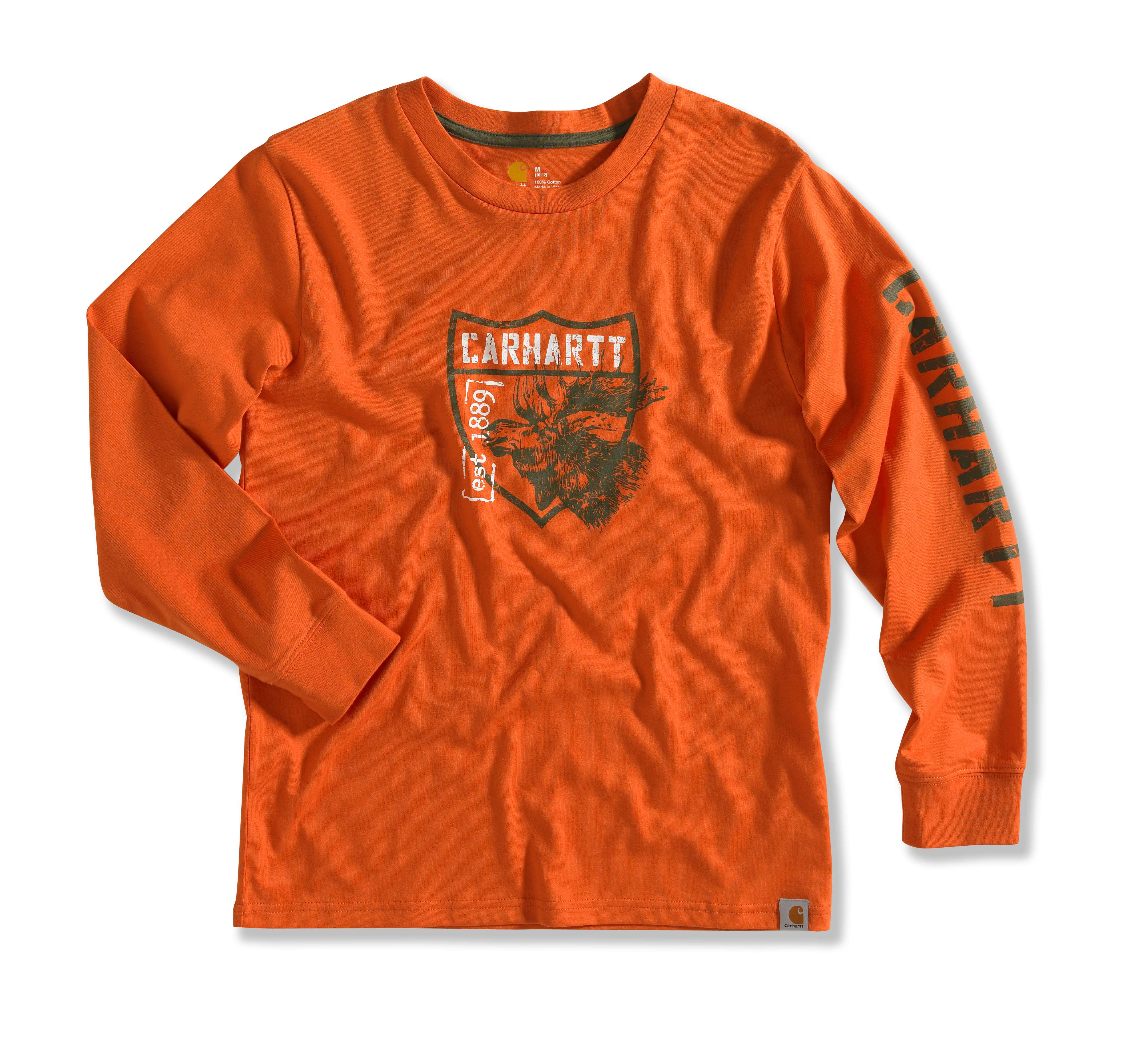 Boy�s Moose Graphic Long-Sleeve T-Shirt