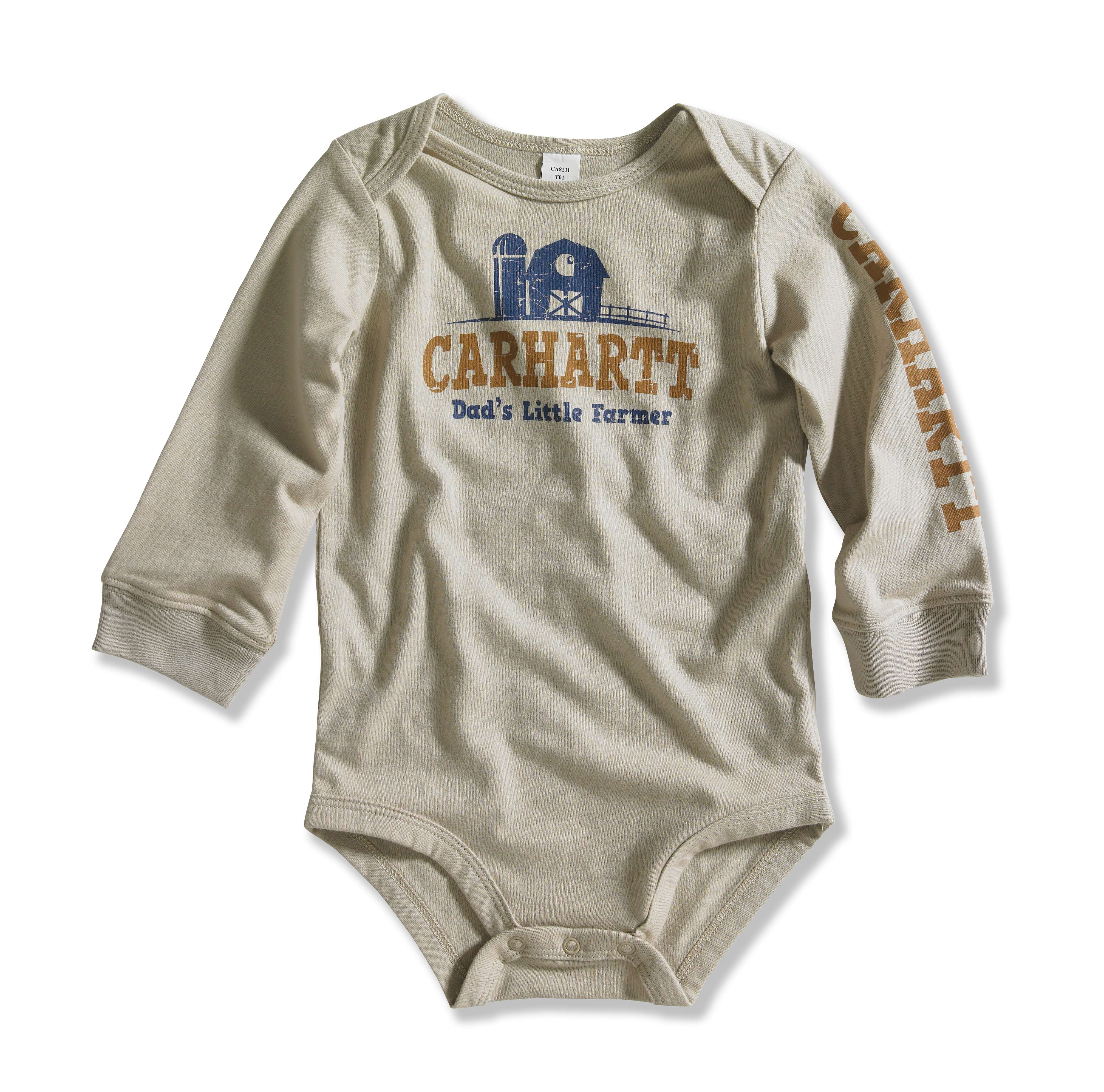 Infant/Toddler Boy�s Dad's Little Farmer Lap Shoulder Bodyshirt