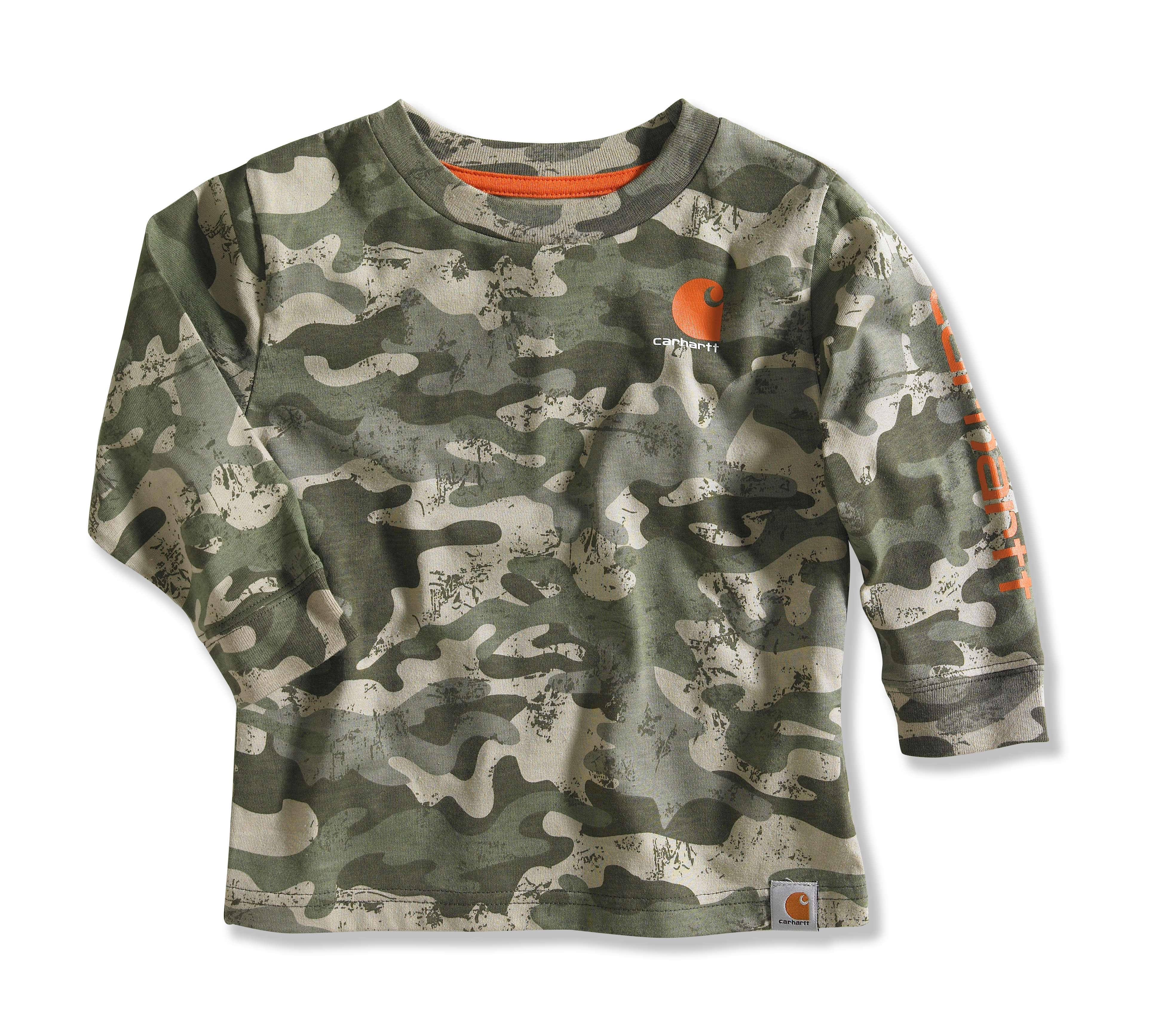 Infant/Toddler Boy�s Green Camo Logo T-Shirt