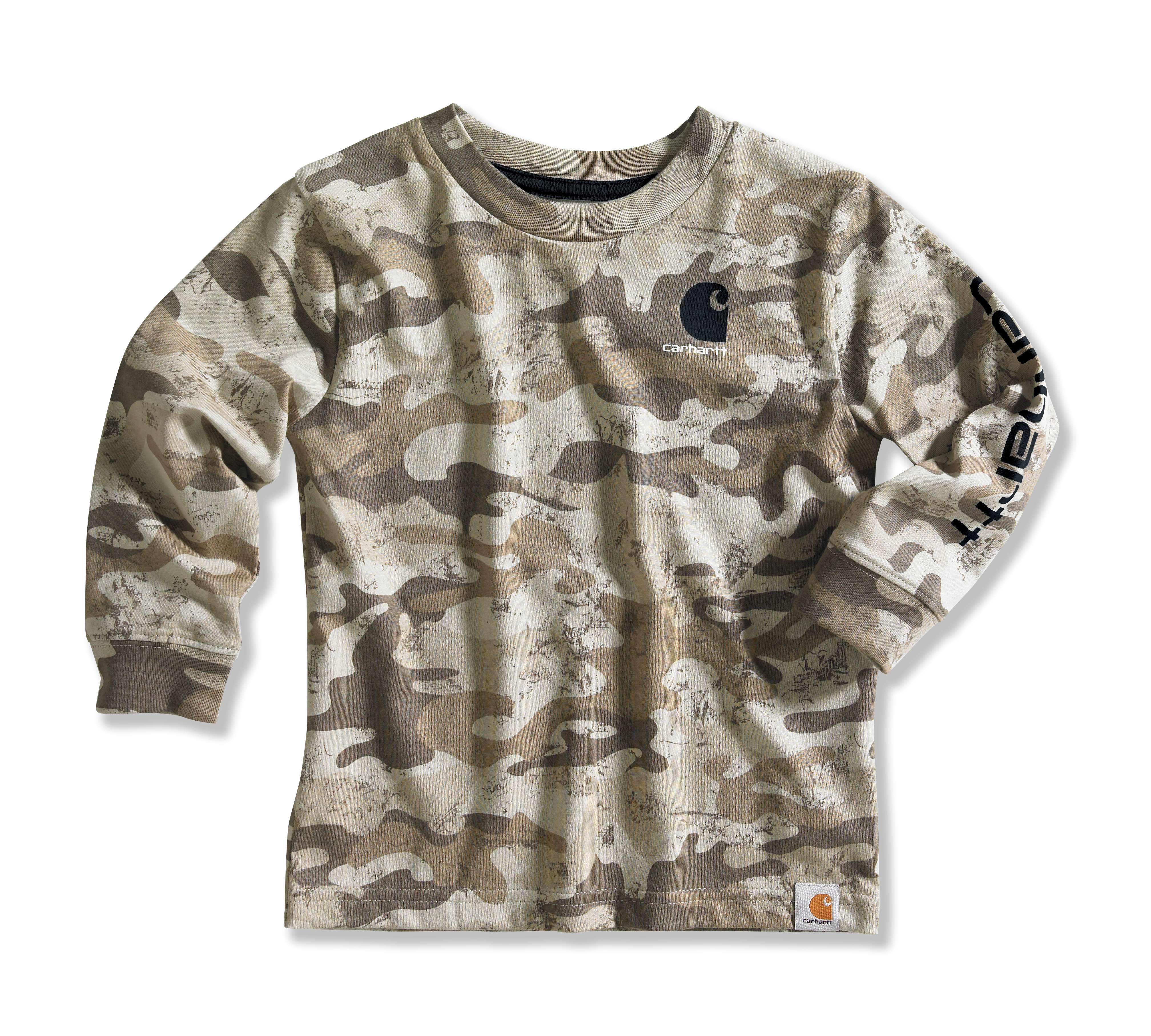 Infant/Toddler Boy�s Brown Camo Logo T-Shirt