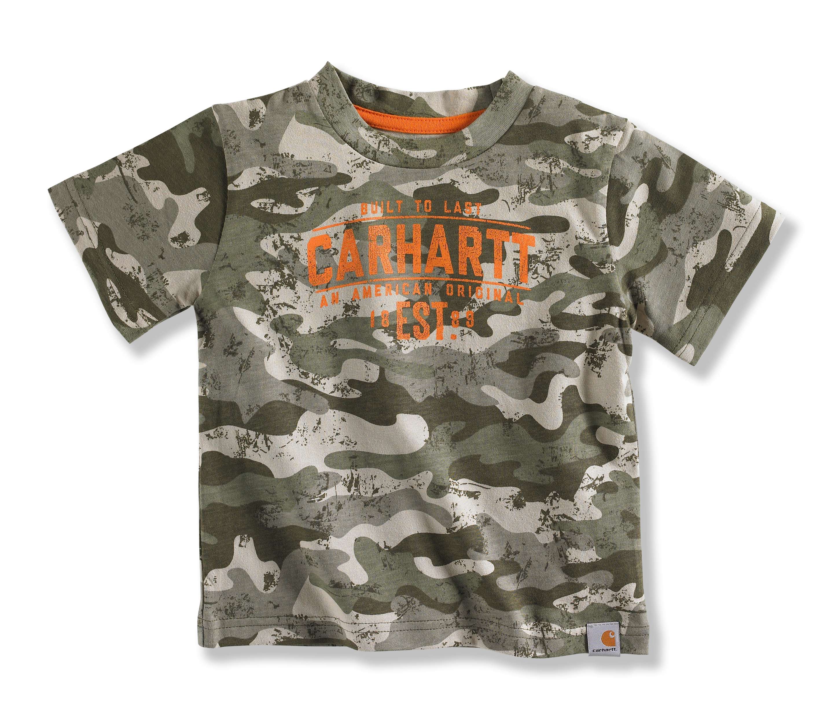 BOY'S CAMO BUILT 2 LAST T-SHIRT