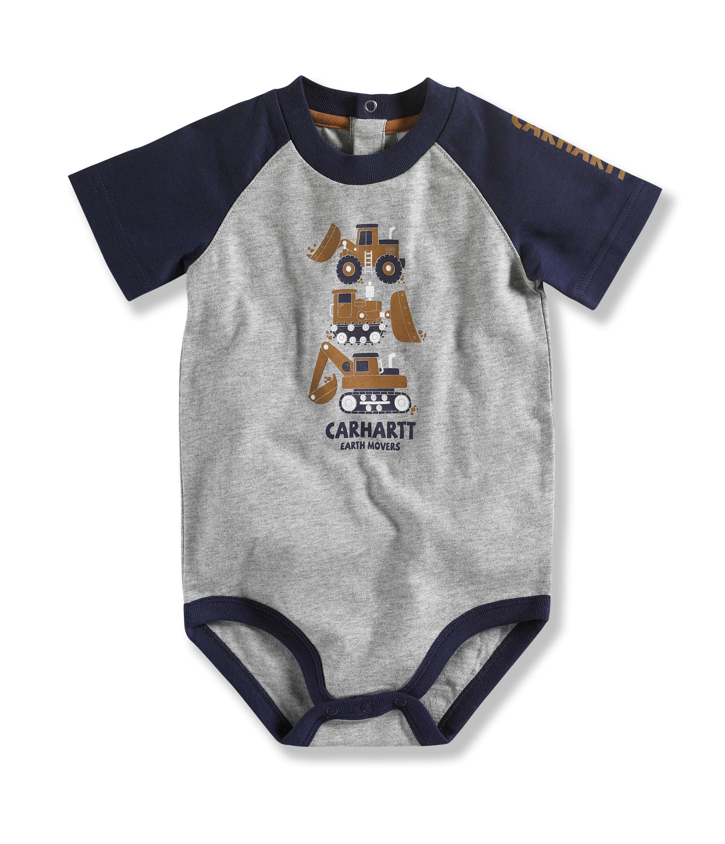 INFANT BOY'S  EARTH MOVERS BODYSHIRT