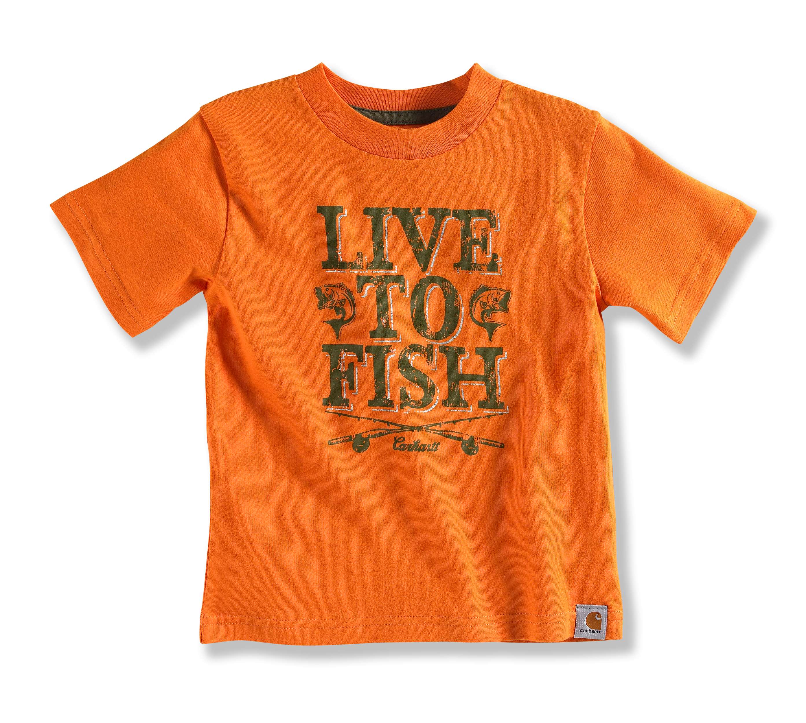 INFANT BOY'S LIVE TO FISH T-SHIRT
