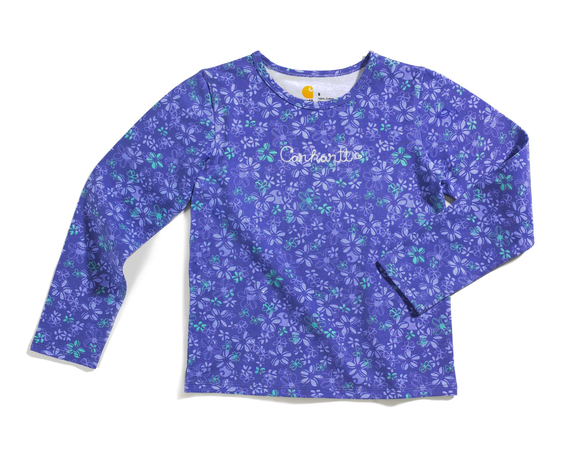 Girls Camo Tee