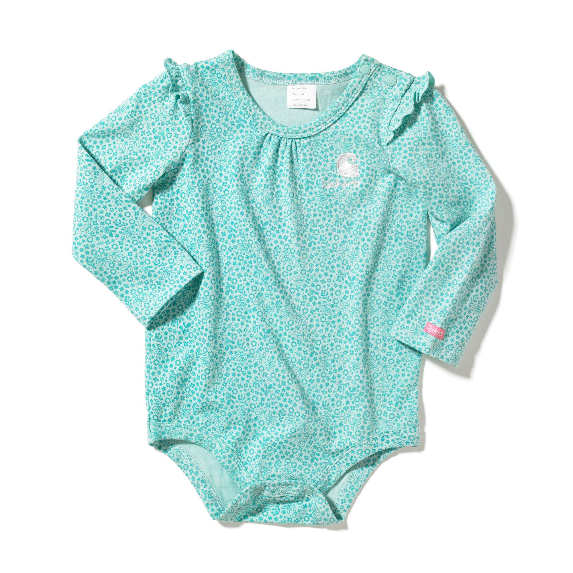 Infant Girl's Flutter-Sleeve Bodyshirt