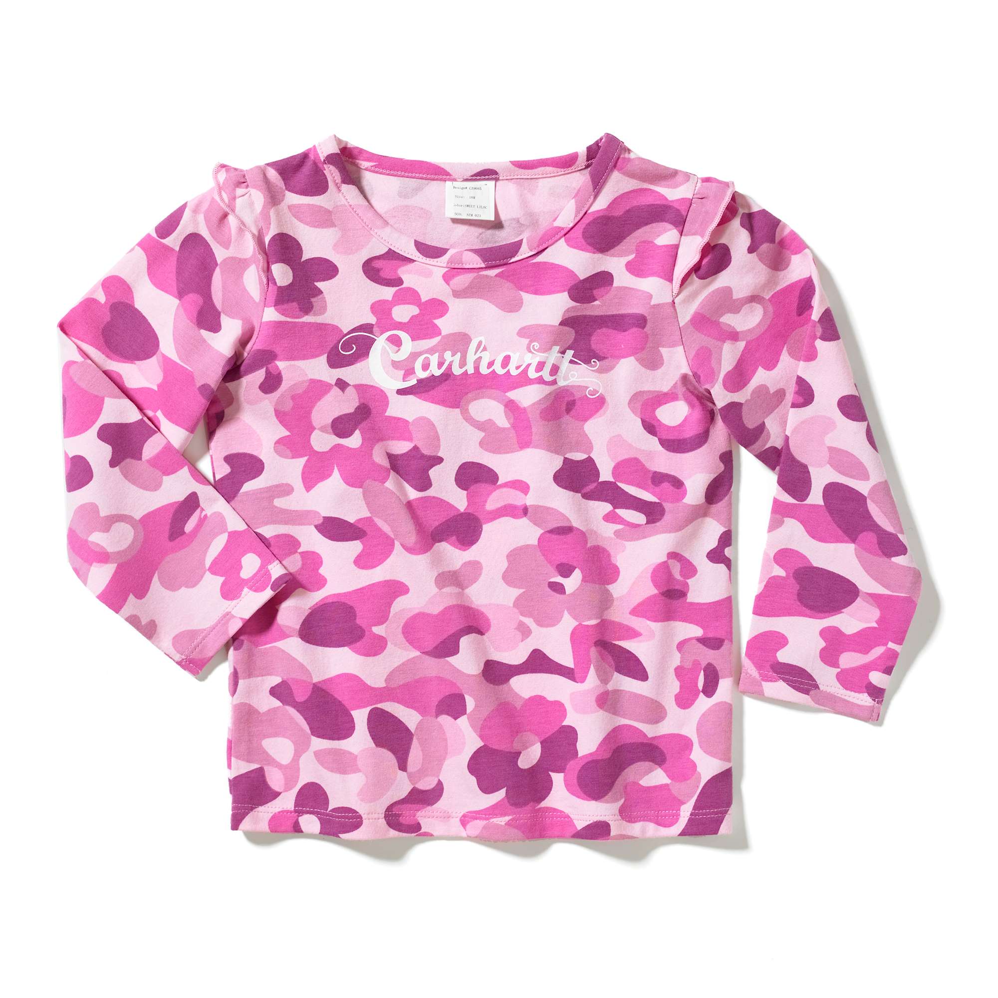Infant Girl's Printed Camo T-Shirt