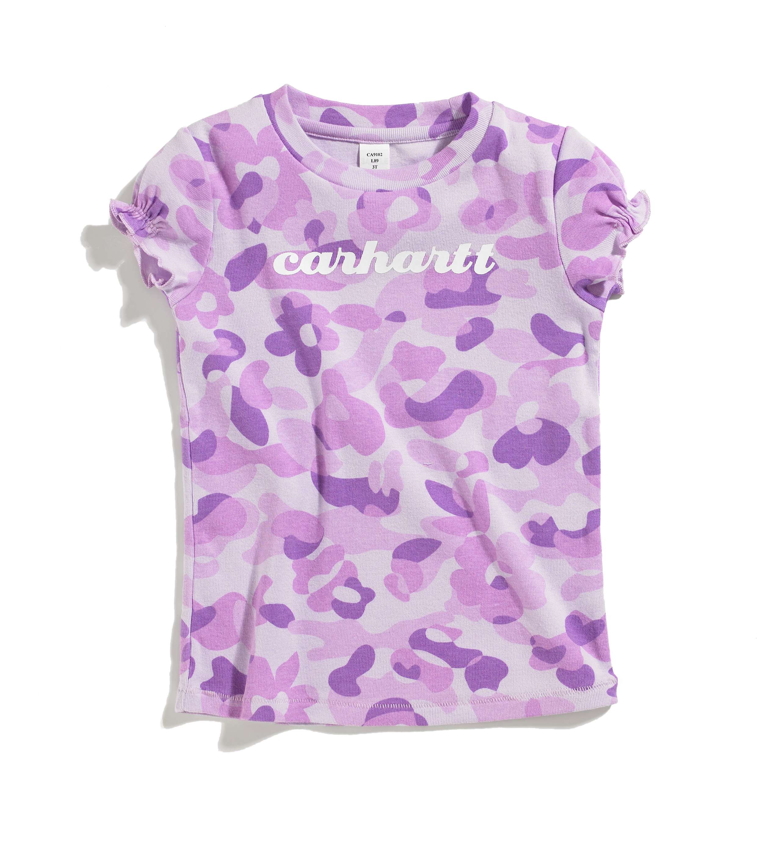 Toddler Girls Printed Camo Tee