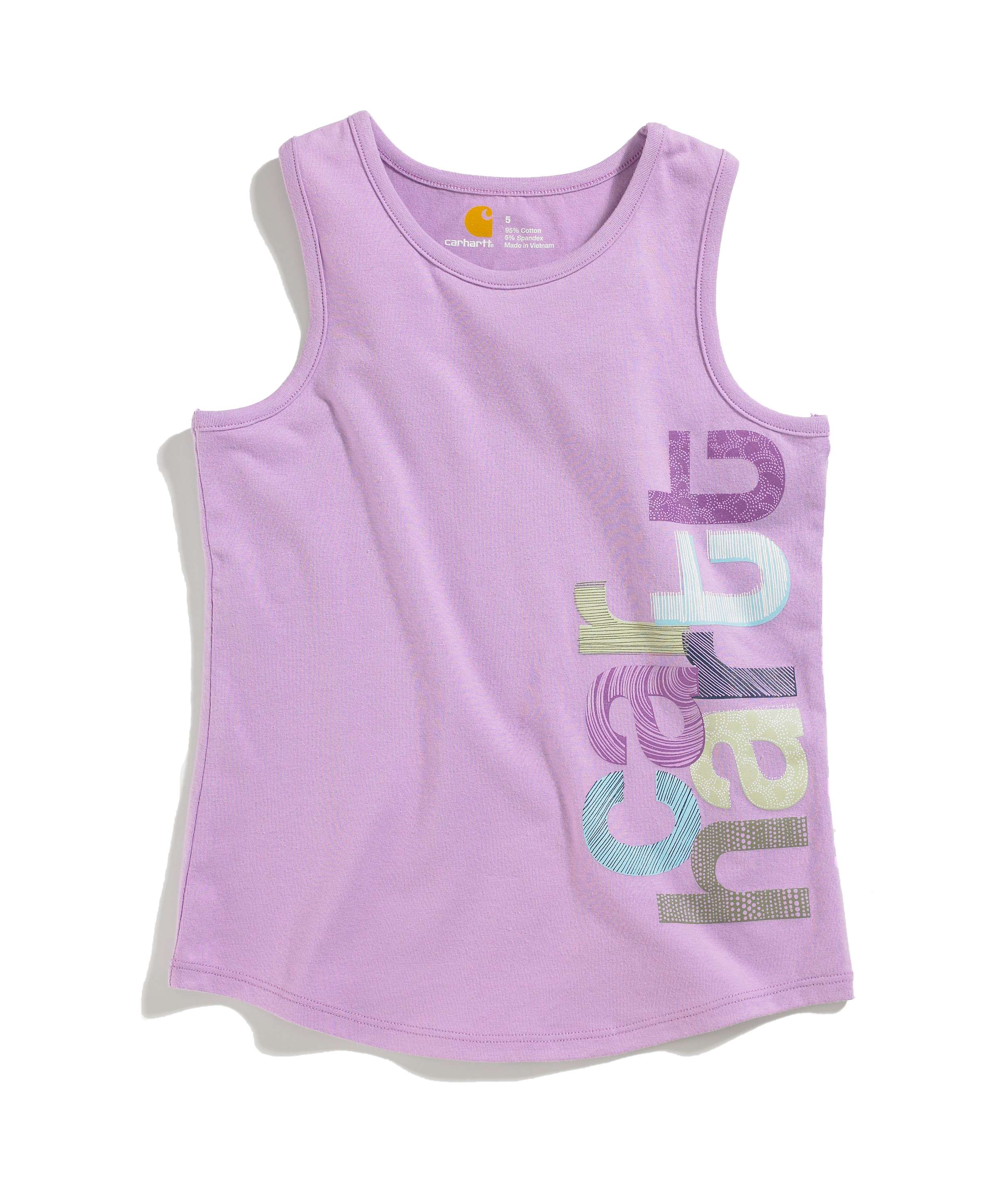 Girls Logo Sleeveless Racerback Tank