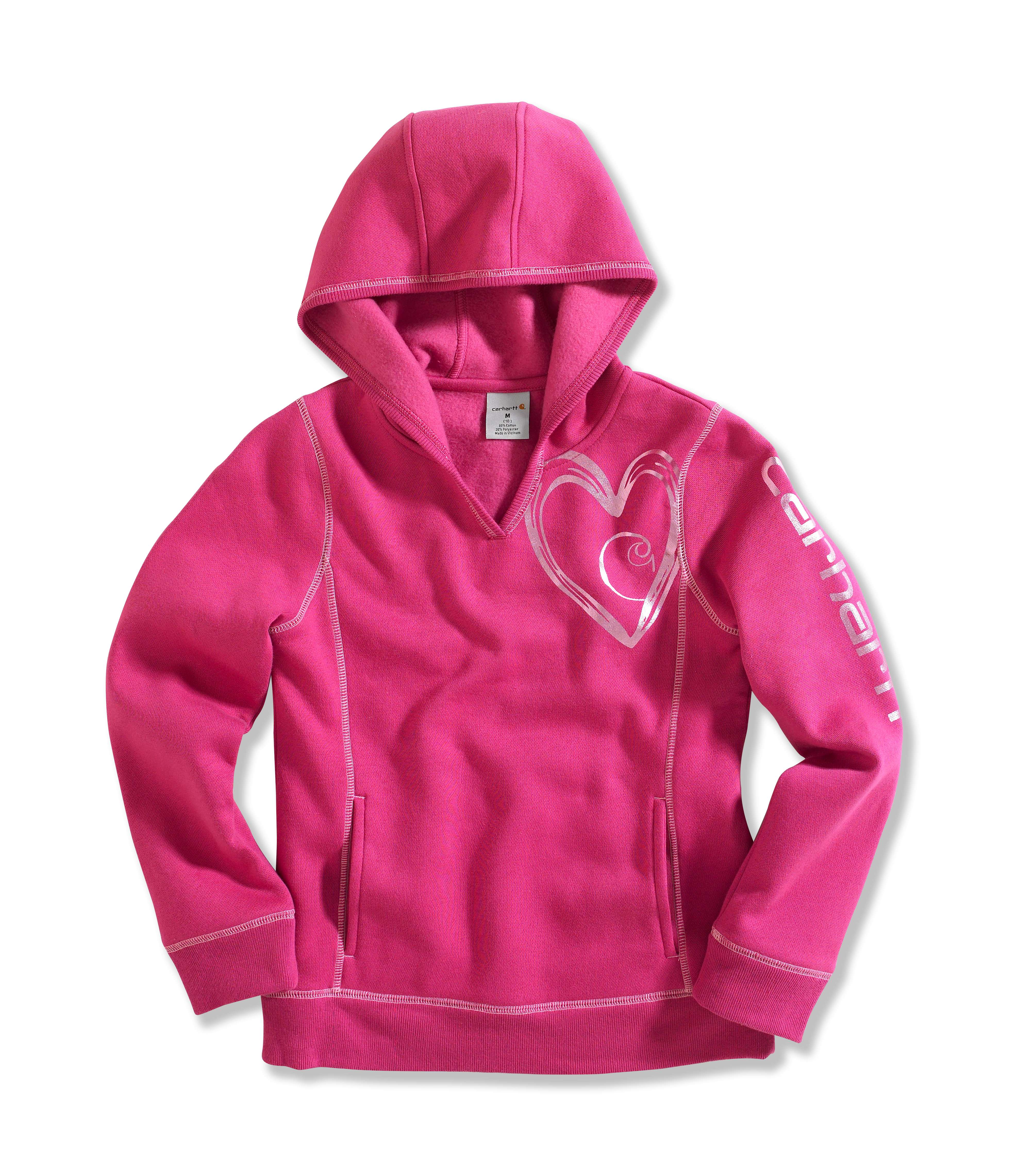 Girl�s Cozy Hooded Sweatshirt
