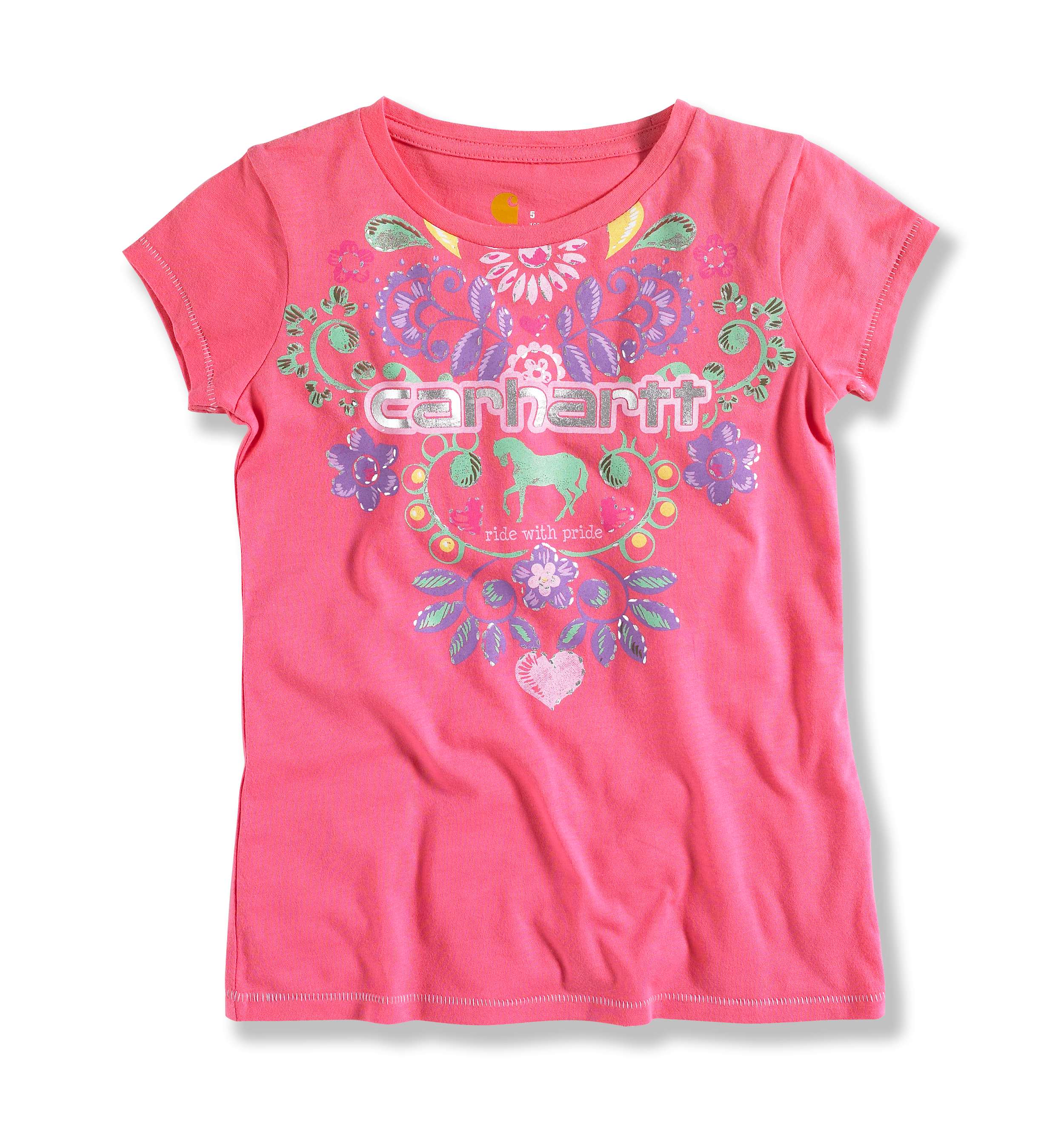 GIRL'S RIDE PRIDE T-SHIRT