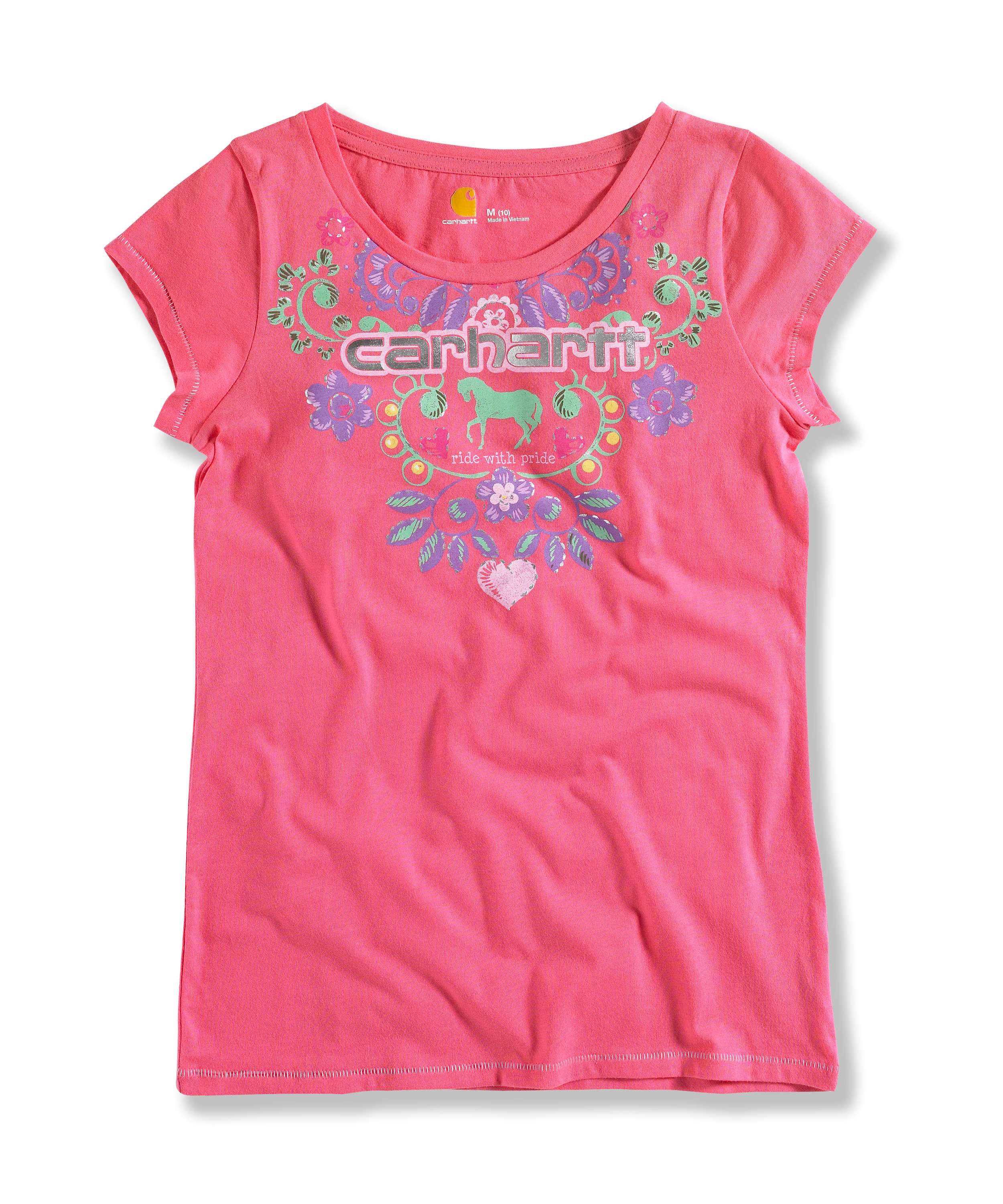 GIRL'S RIDE PRIDE SCOOP T-SHIRT
