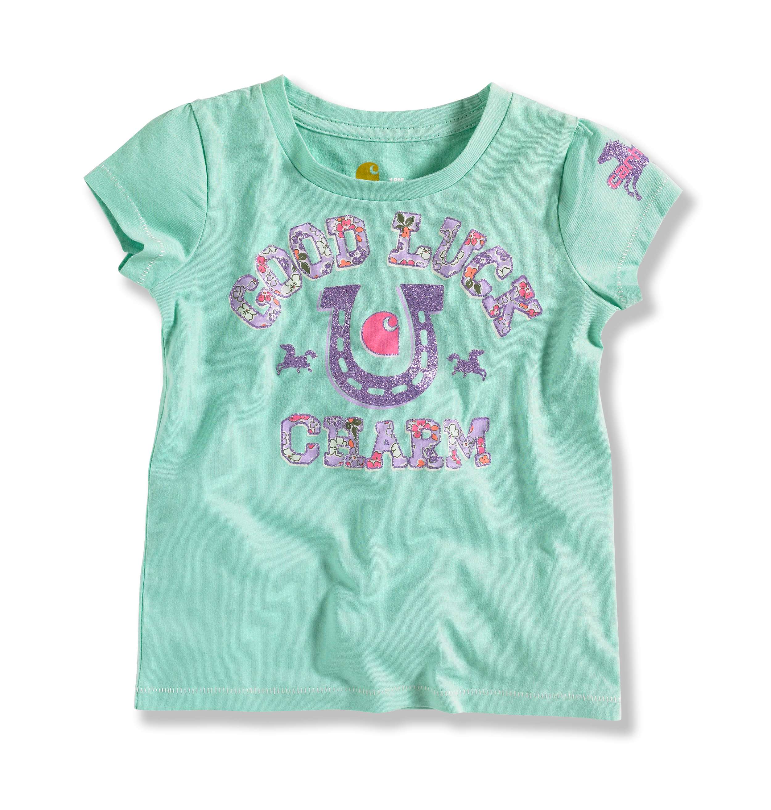 INFANT GIRL'S LUCKY CHARM T-SHIRT