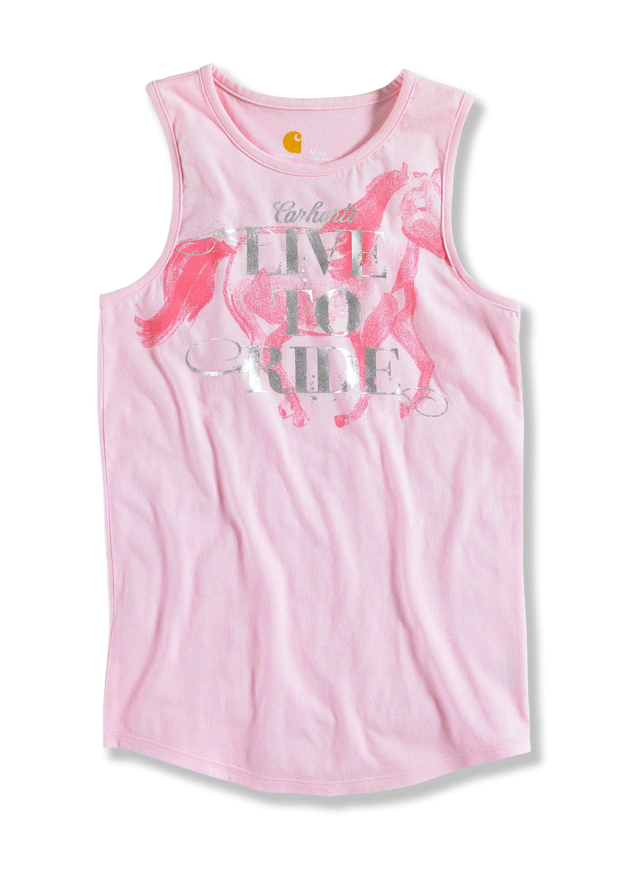 INFANT GIRL'S HORSE TANK