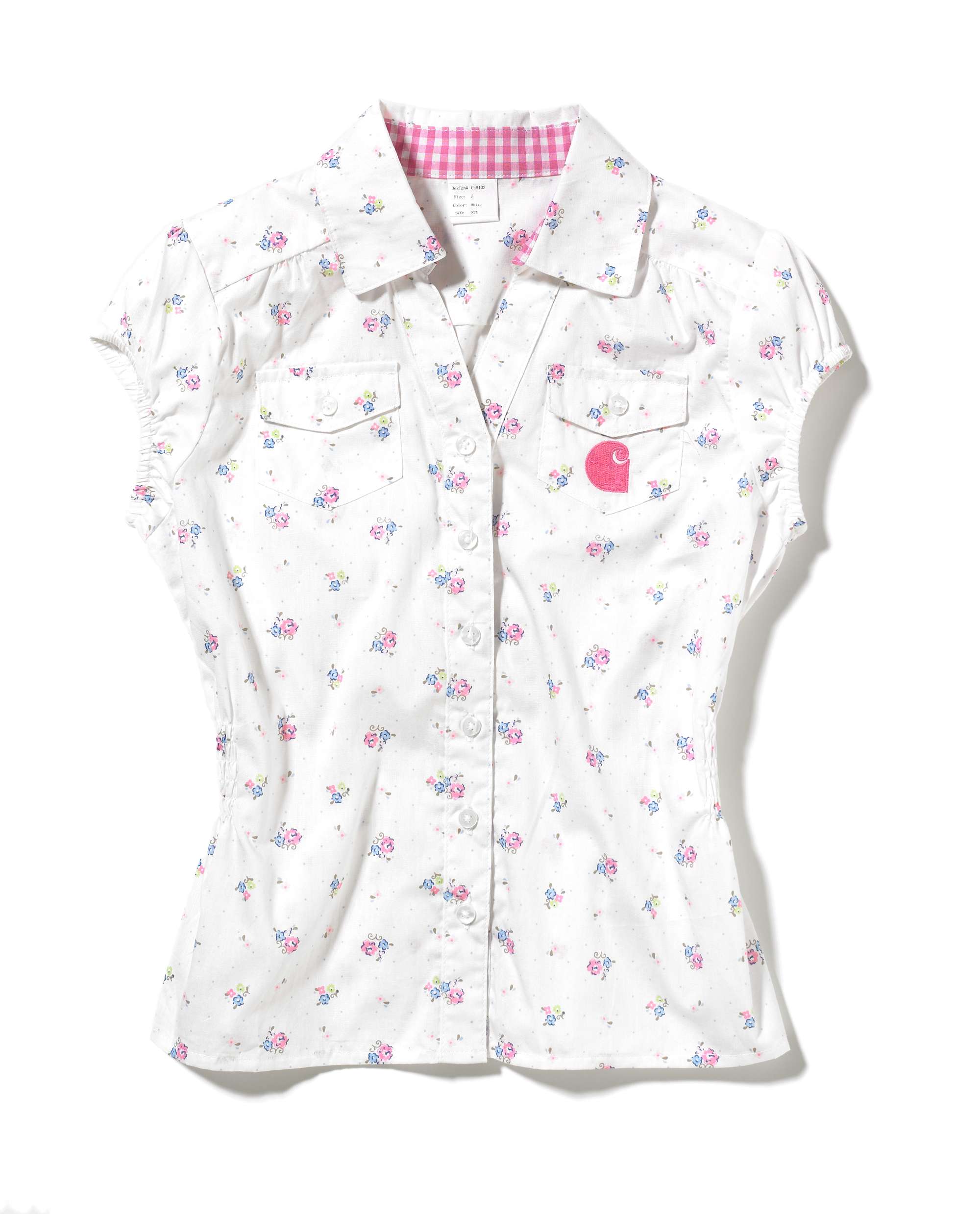 Girls Woven Printed top