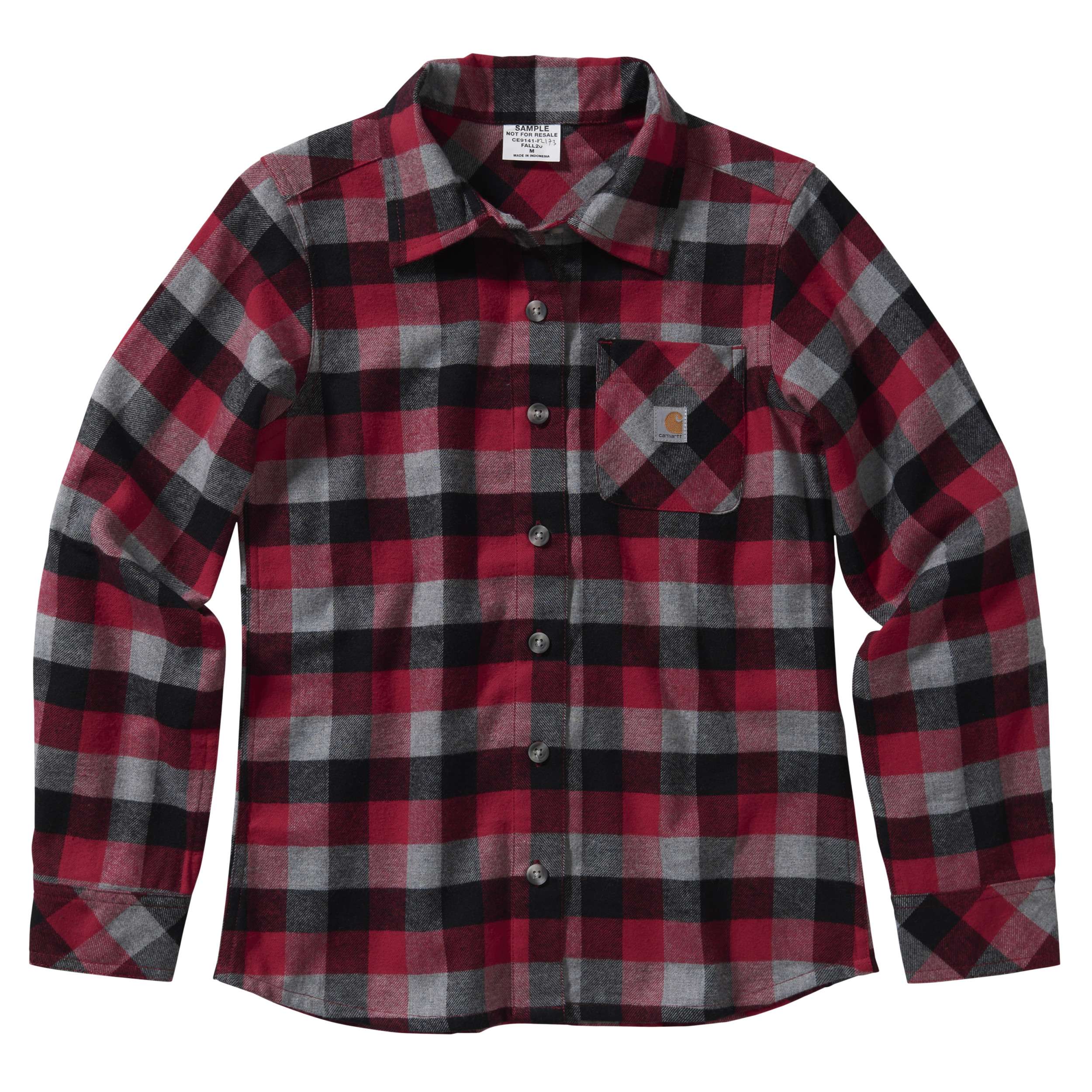 Image of Long Sleeve Plaid Button Down Shirt
