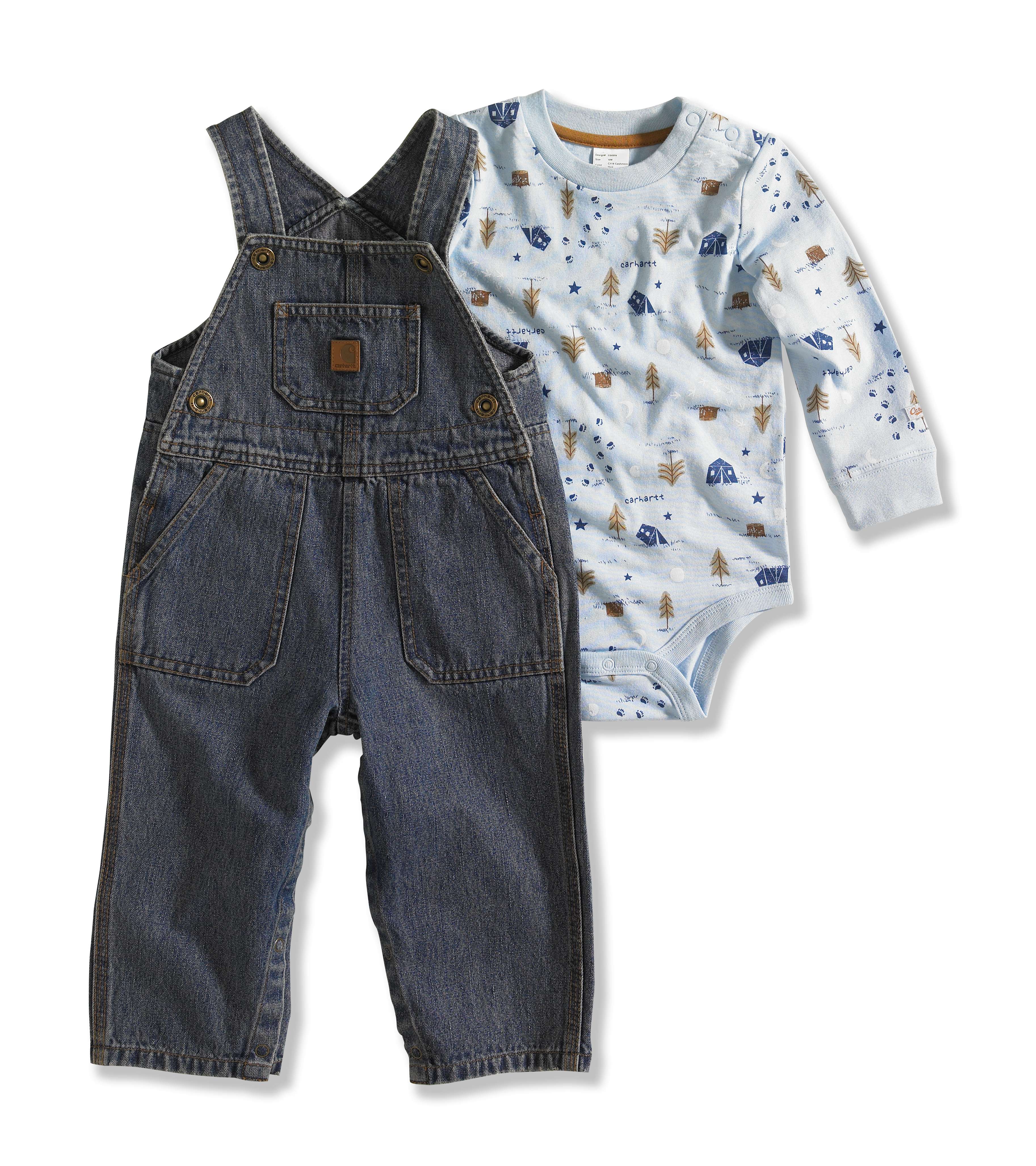 Infant Boy�s Bib Overall Set (2 Piece)