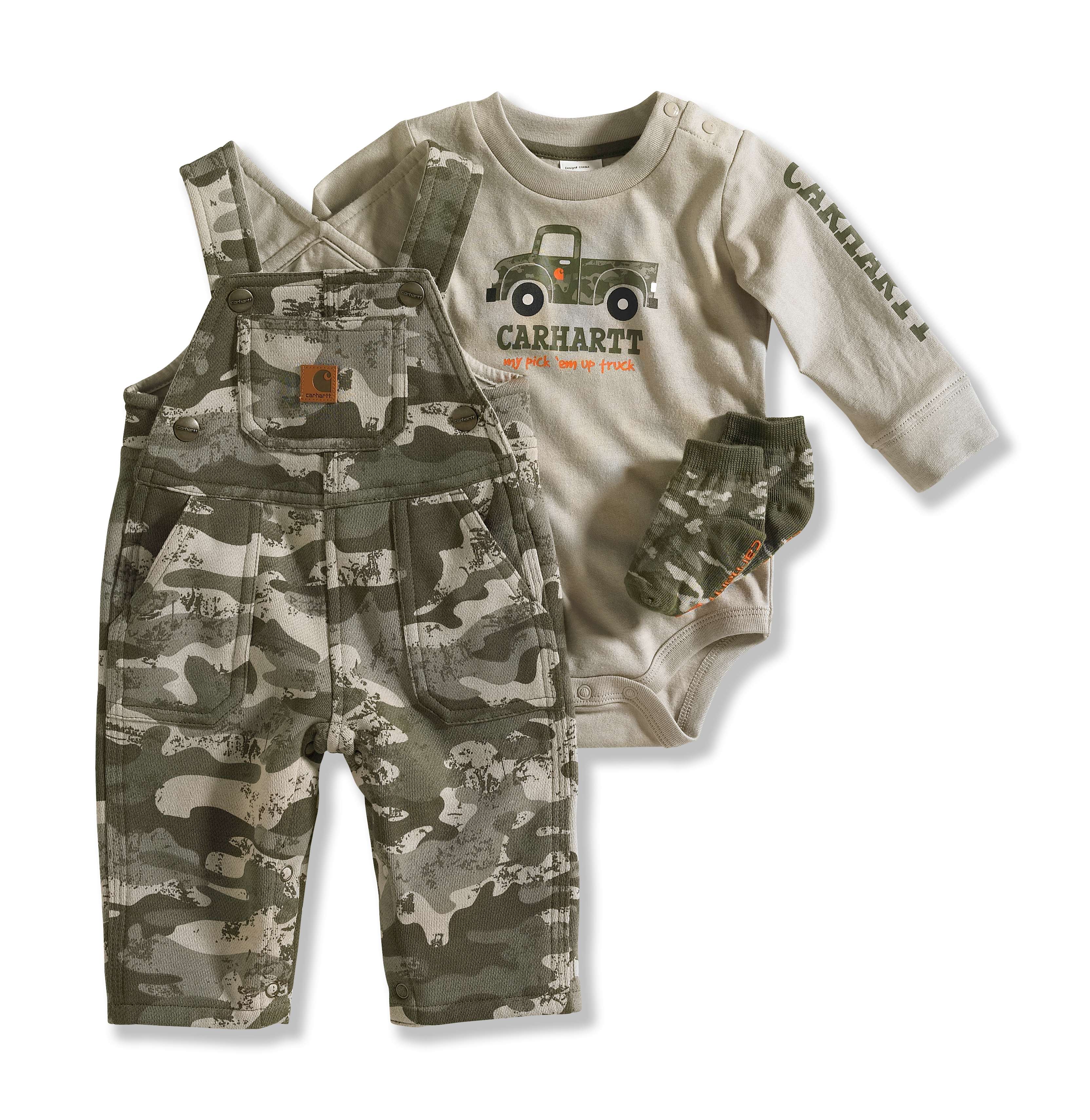 Infant Boy�s 3-Piece Camo Gift Set