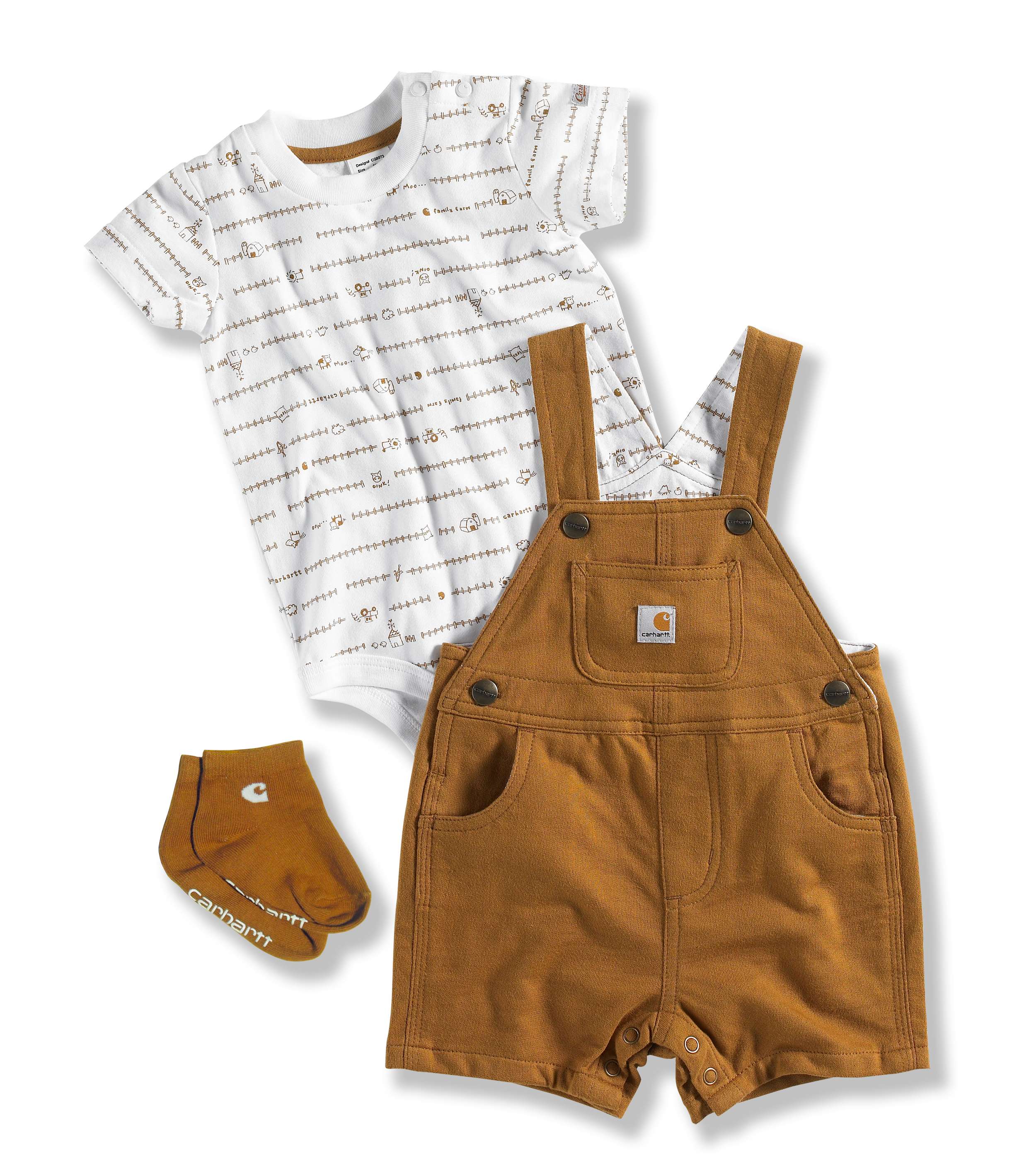 INFANT BOY'S  CARHARTT 3 PIECE GIFT SET