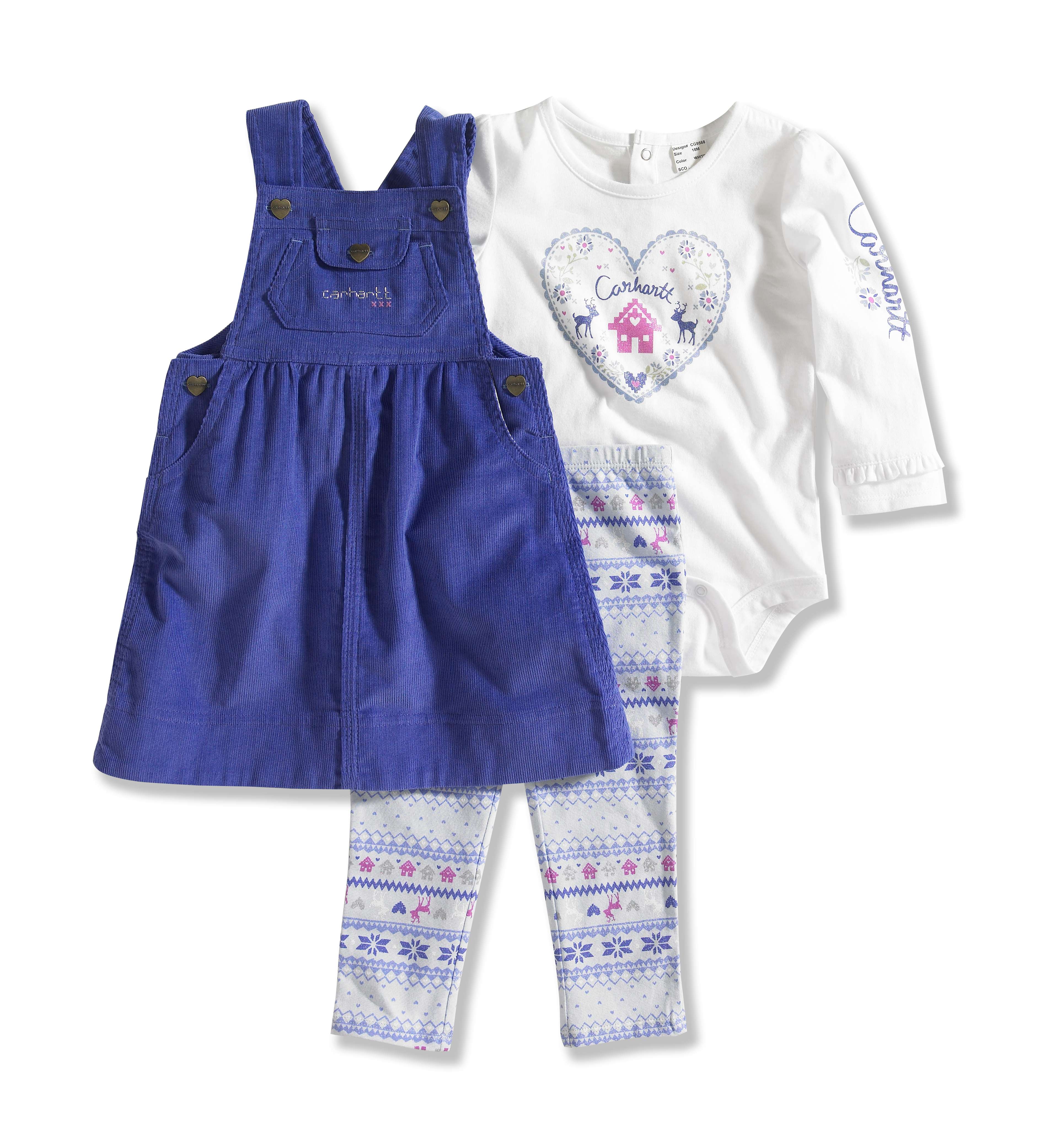 Infant/Toddler Washed Comfy Corduroy 3-Piece Gift Set