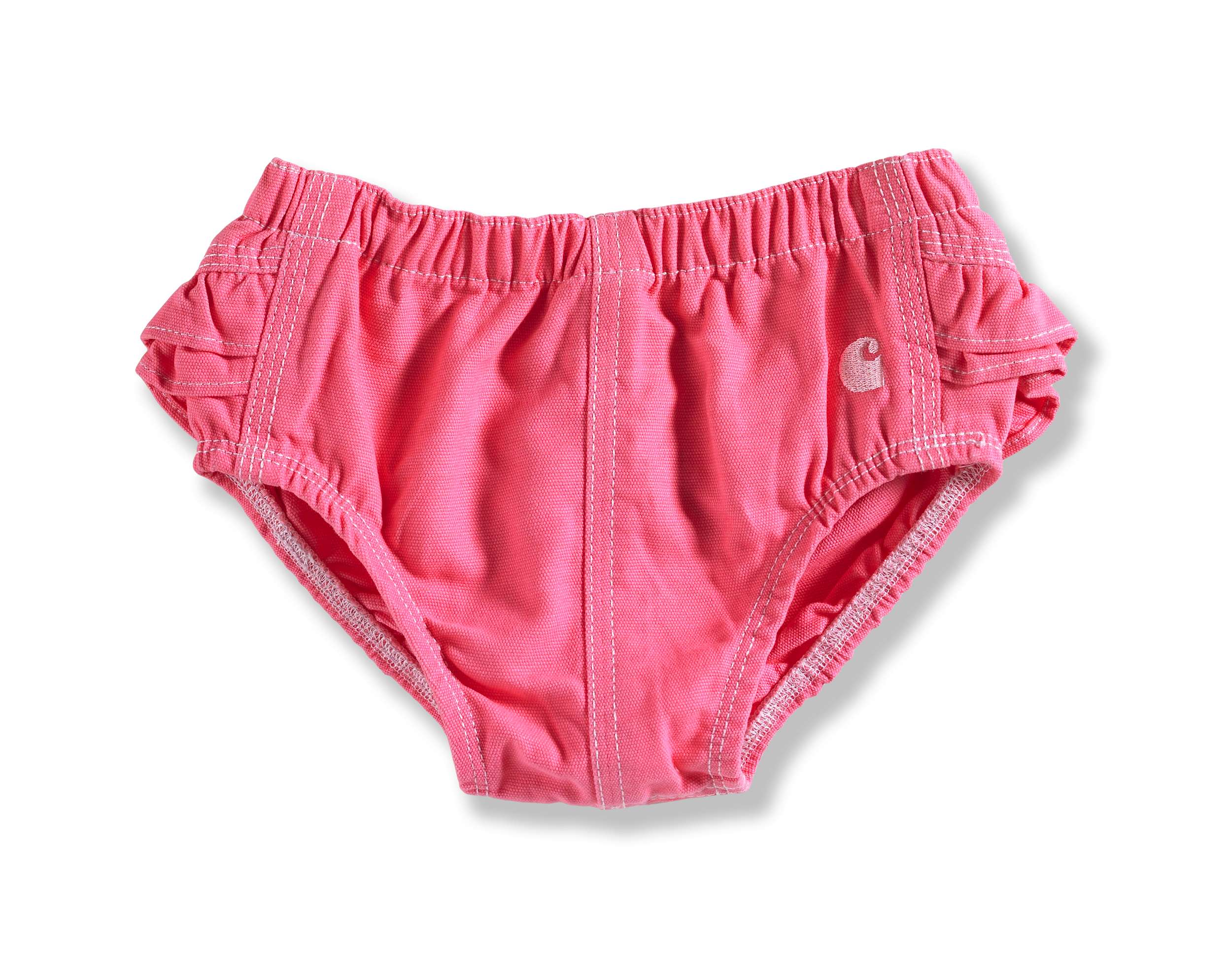 INFANT GIRL'S CANVAS DIAPER COVER