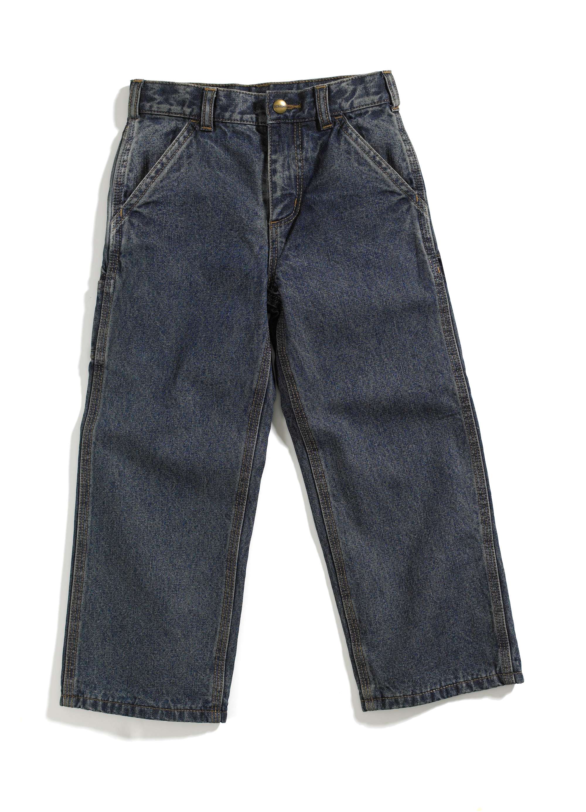 Boys Washed Denim Dungaree