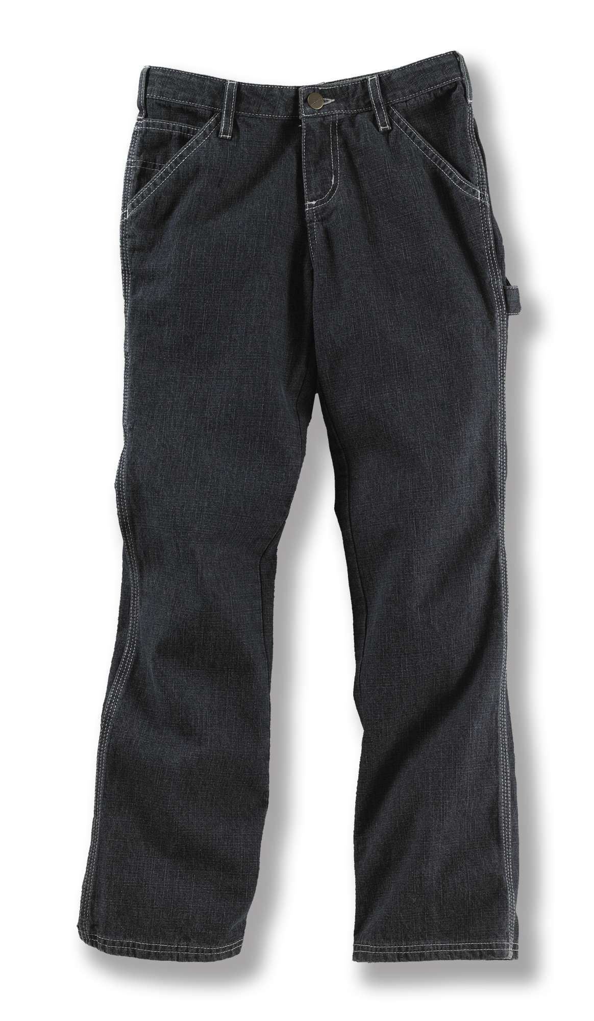 Girls Washed Dungaree Pant
