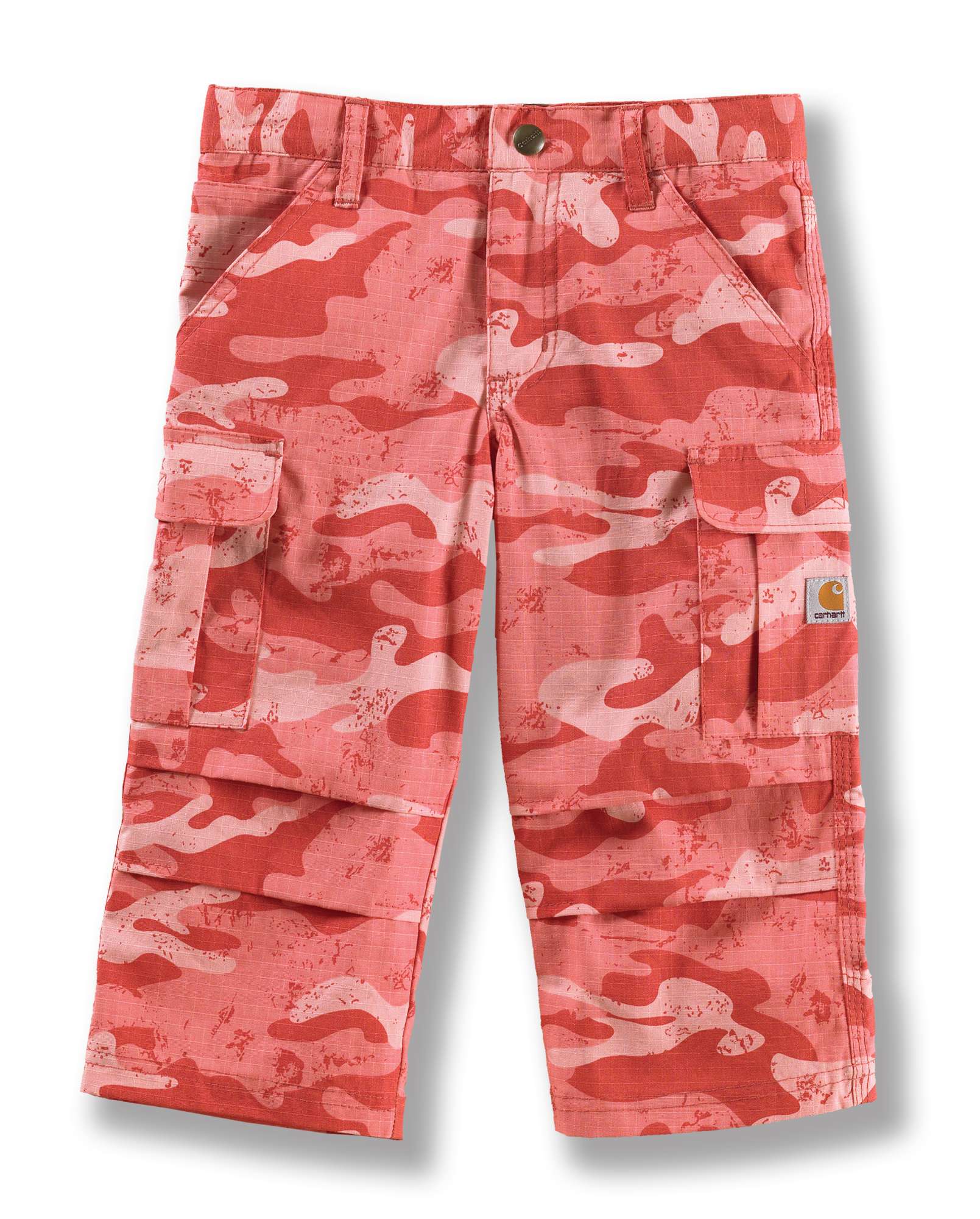 Girls "Camo Print" Cropped Pant