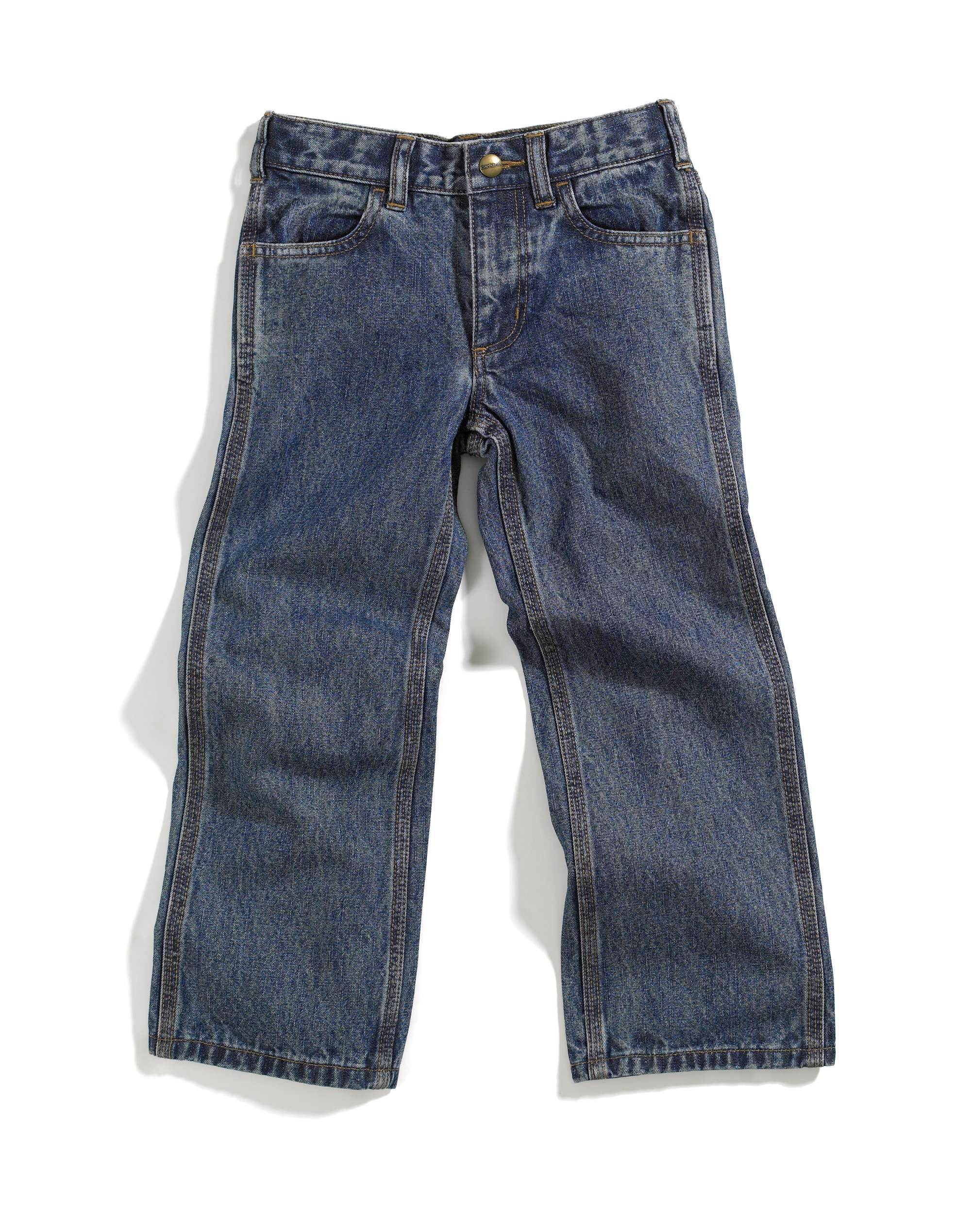 Boys Washed Denim 5-Pocket Pant