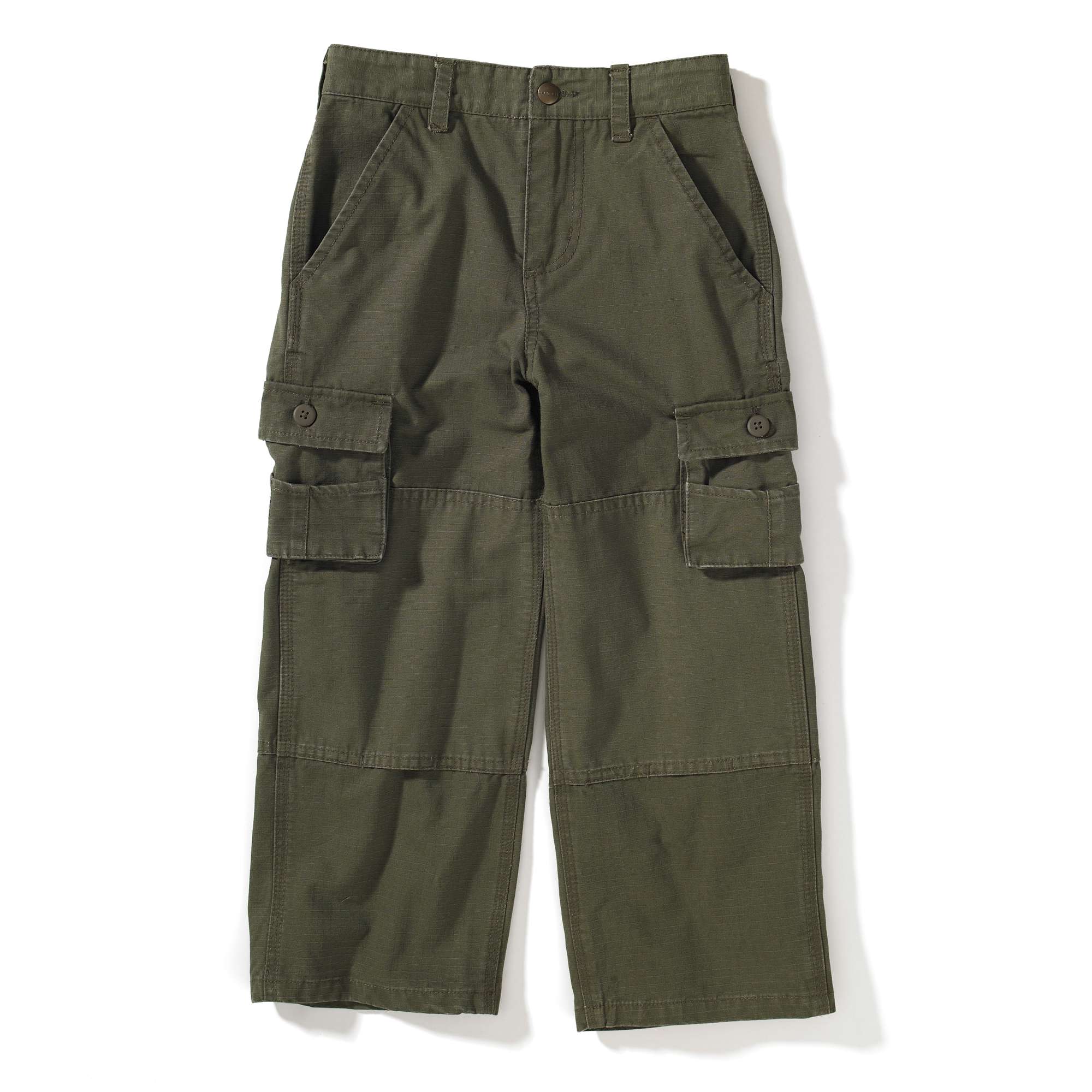 Boy's Washed Cargo Pocket Pant
