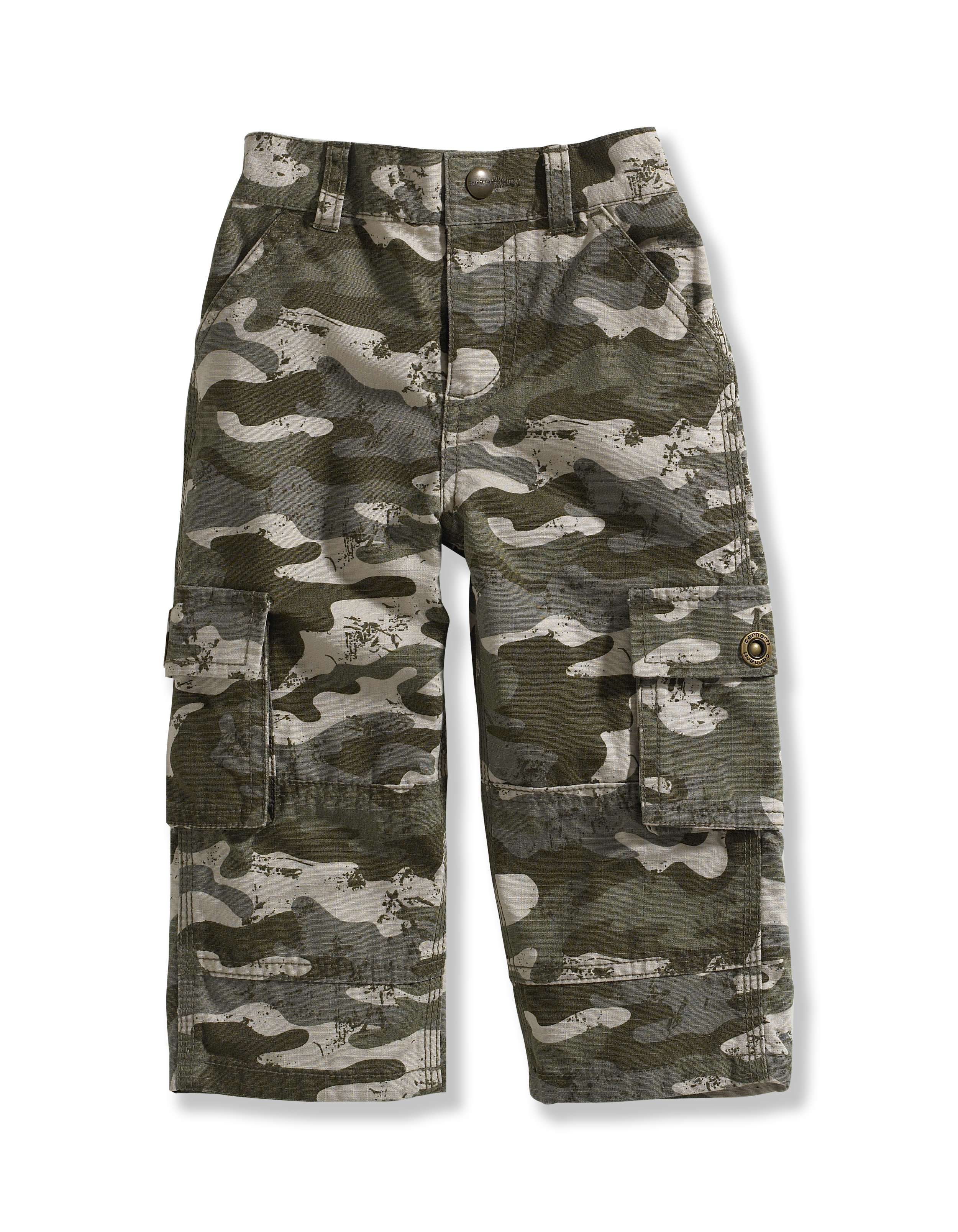 Infant/Toddler Boy�s Washed Cargo Pant
