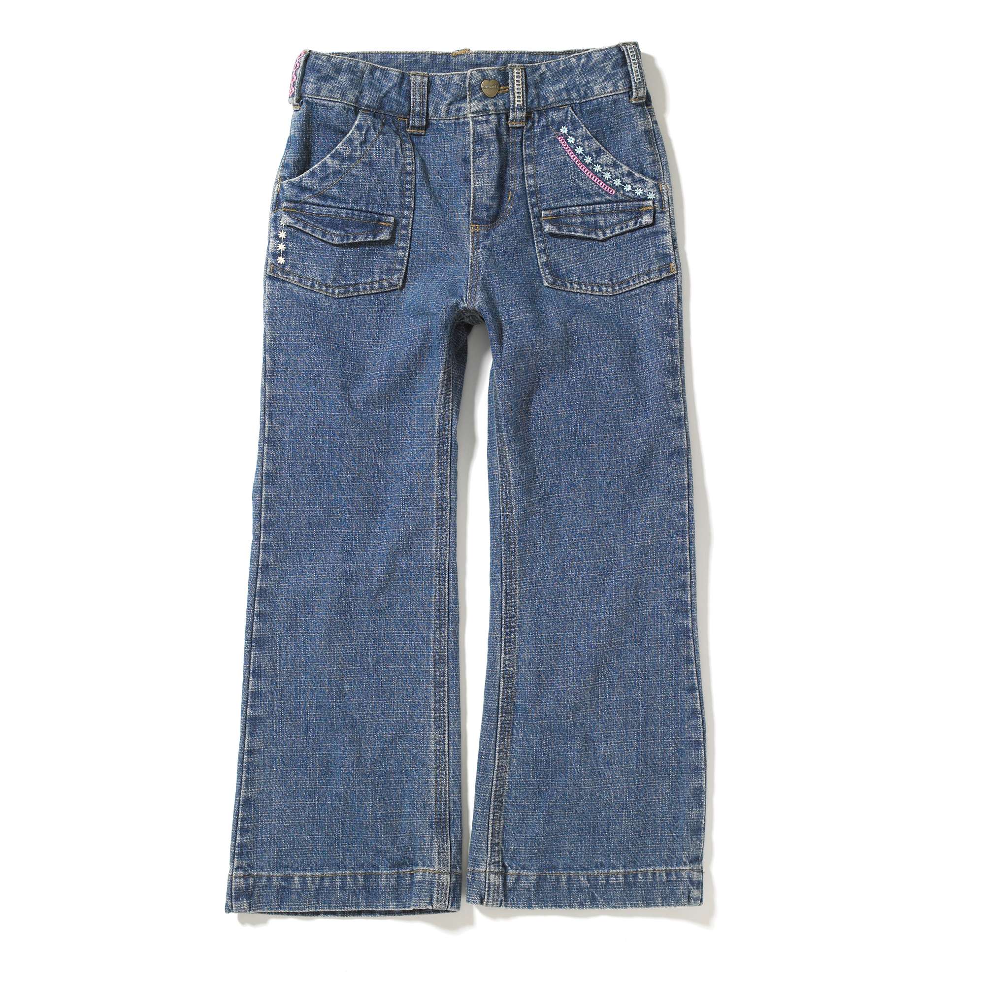 Girls Washed Fashion Denim Jean