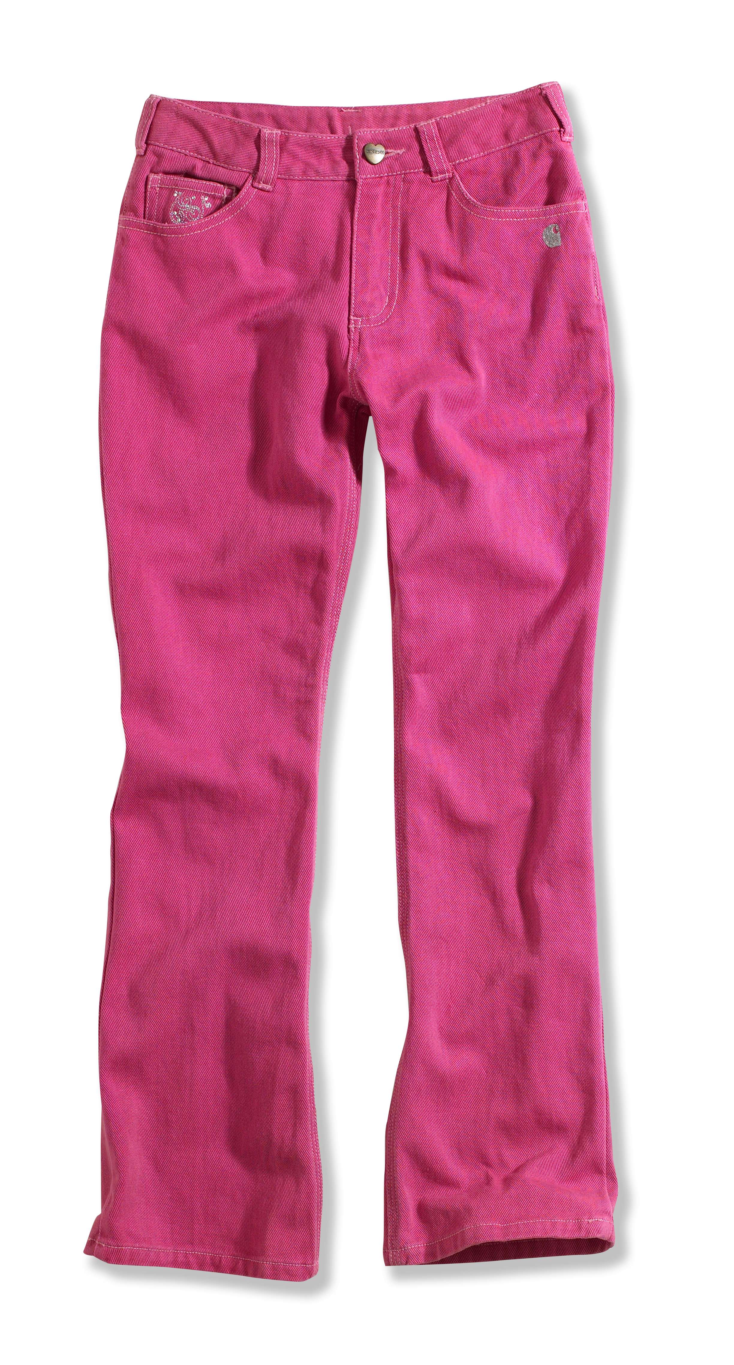 Girl�s Washed 5-Pocket Denim Jean