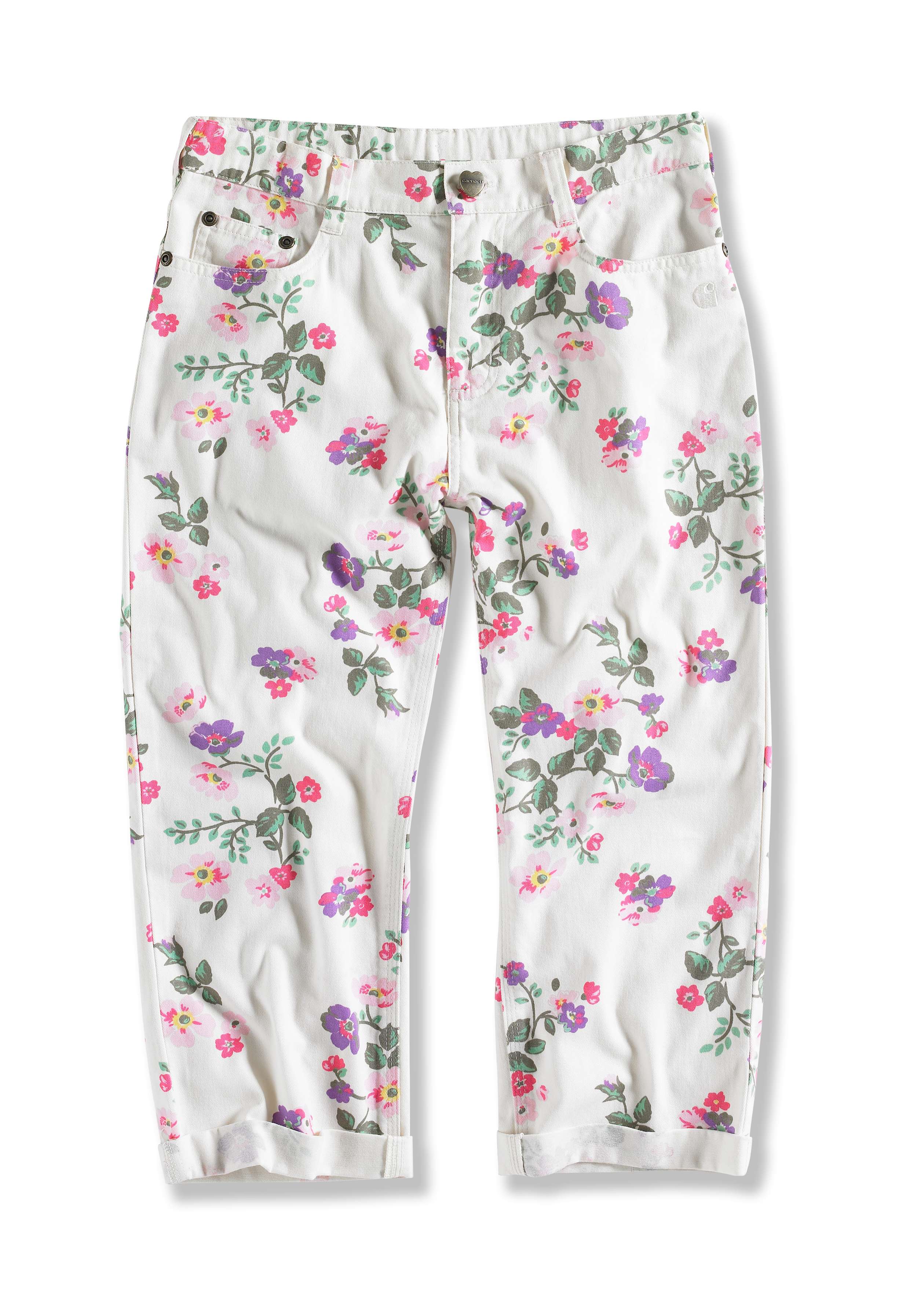 GIRL'S PRINTED CROP PANT