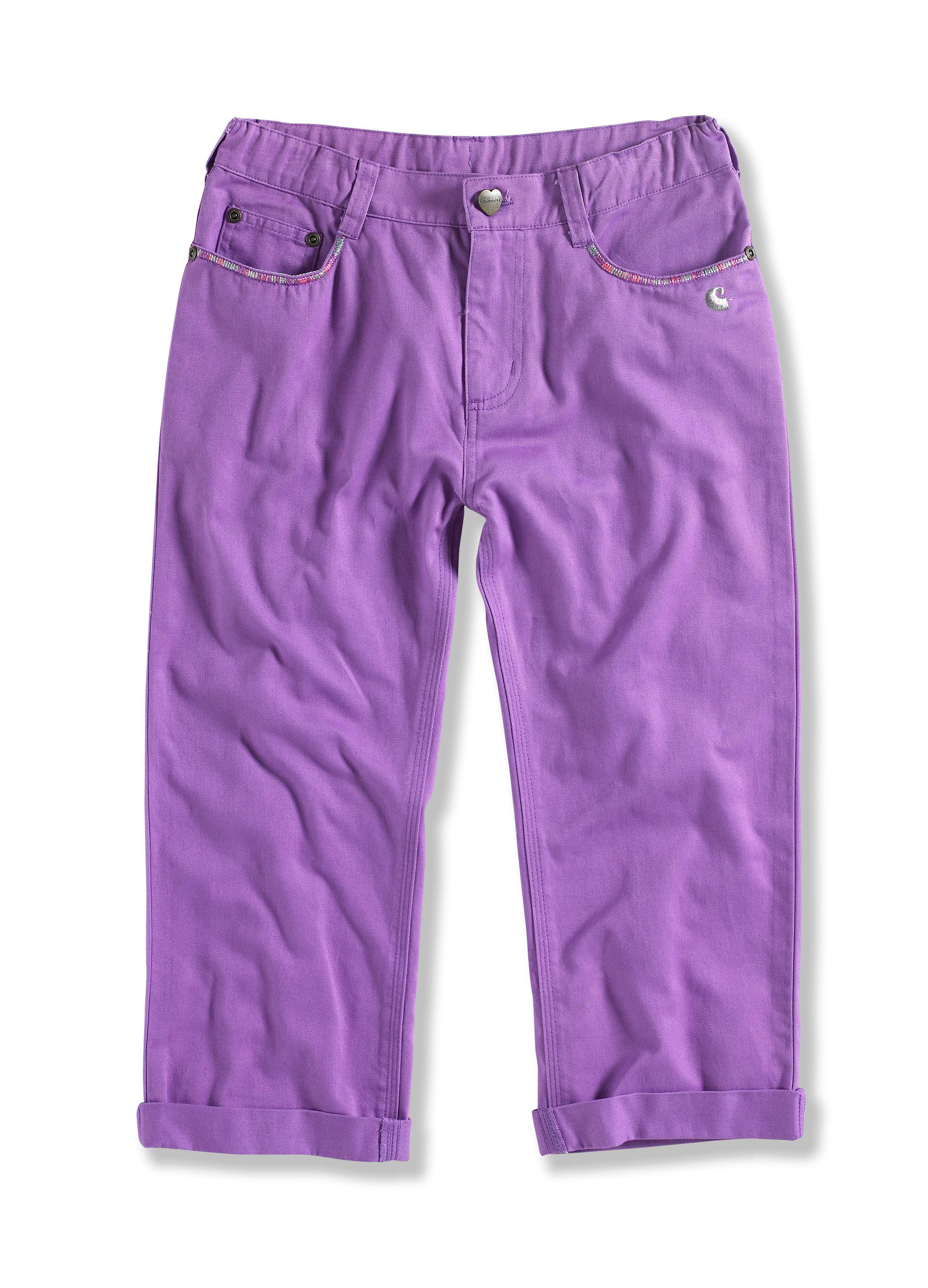 GIRL'S ROLL UP CROP PANT