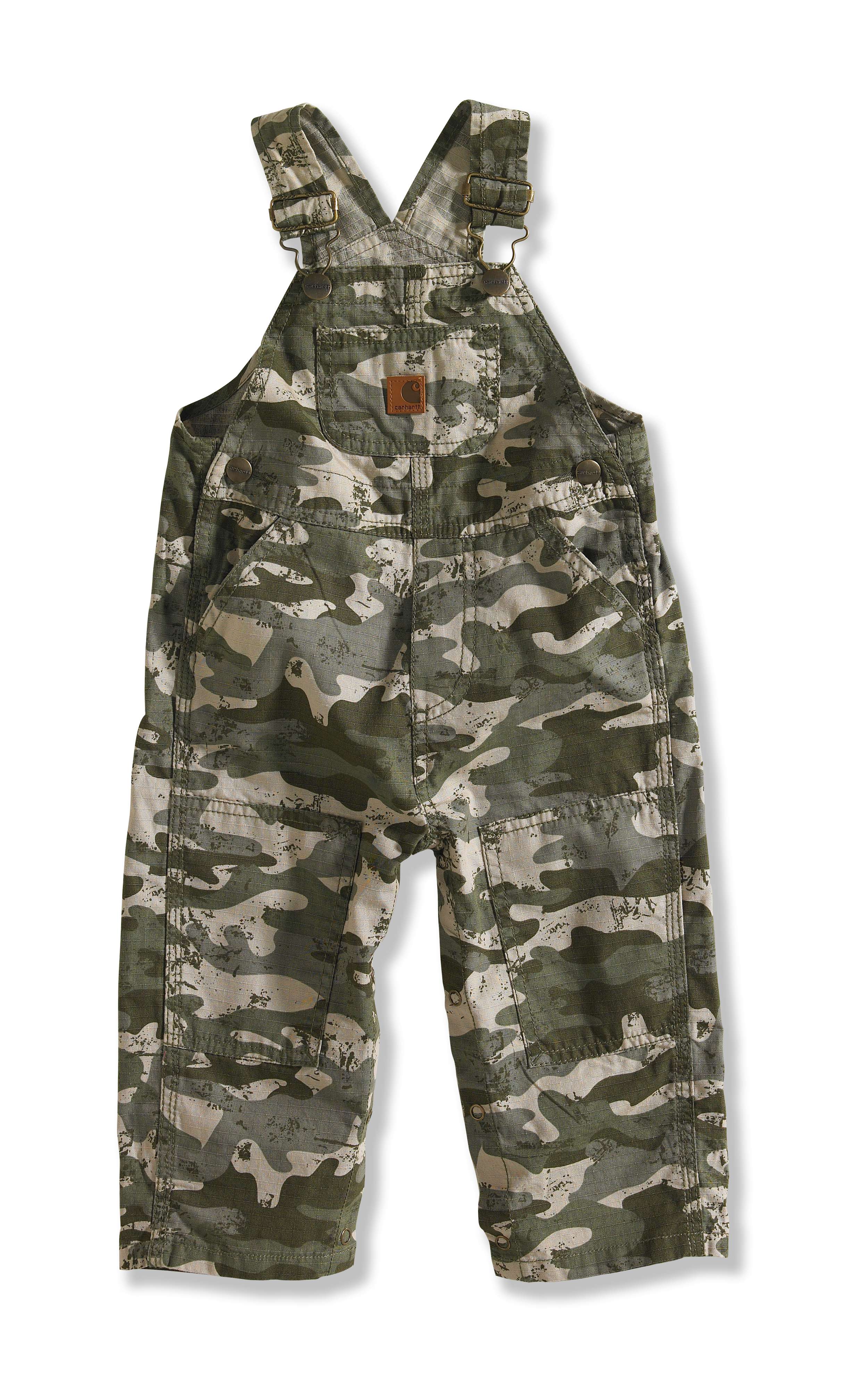 Infant/Toddler Boy�s Washed Ripstop Bib Overall